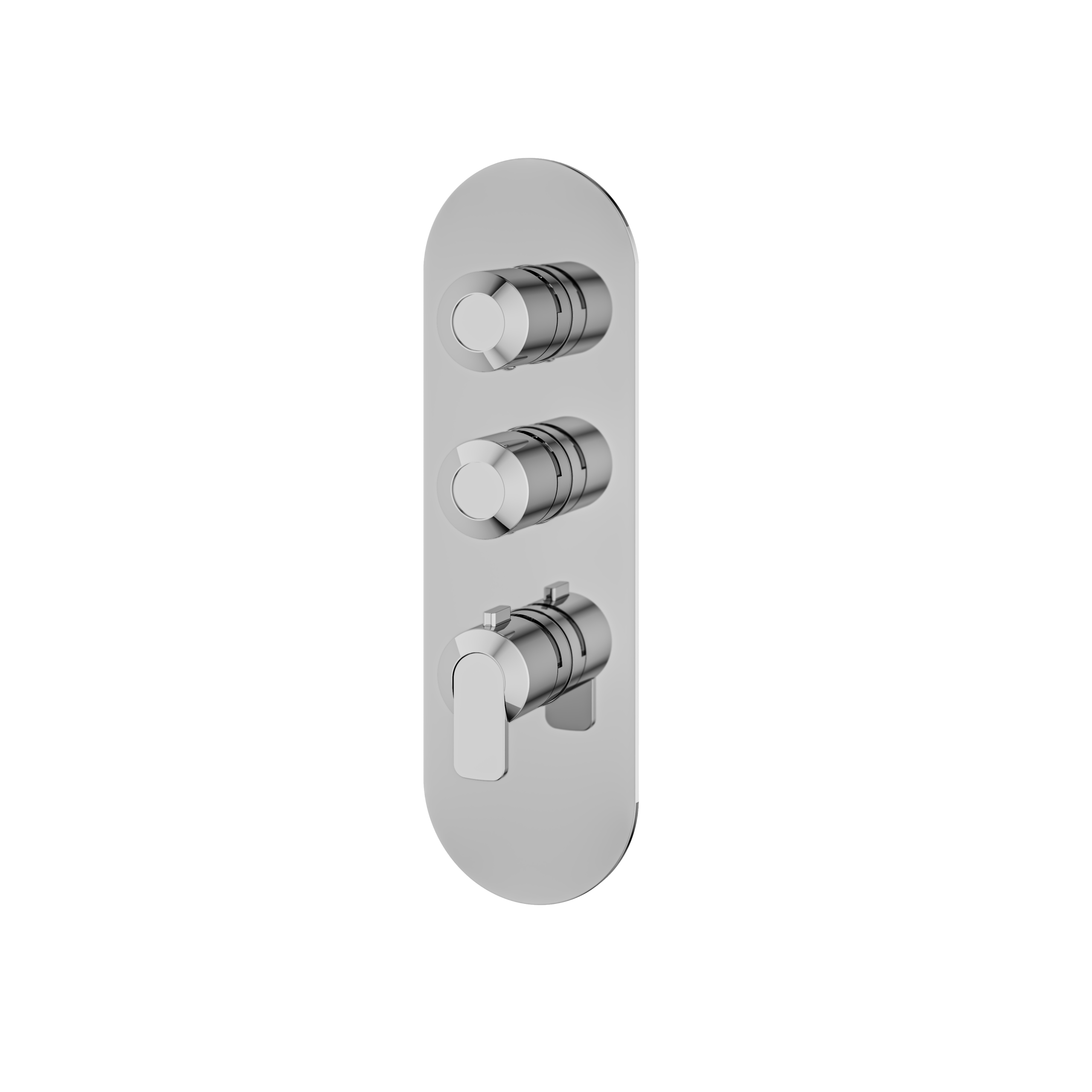 polished chrome trim