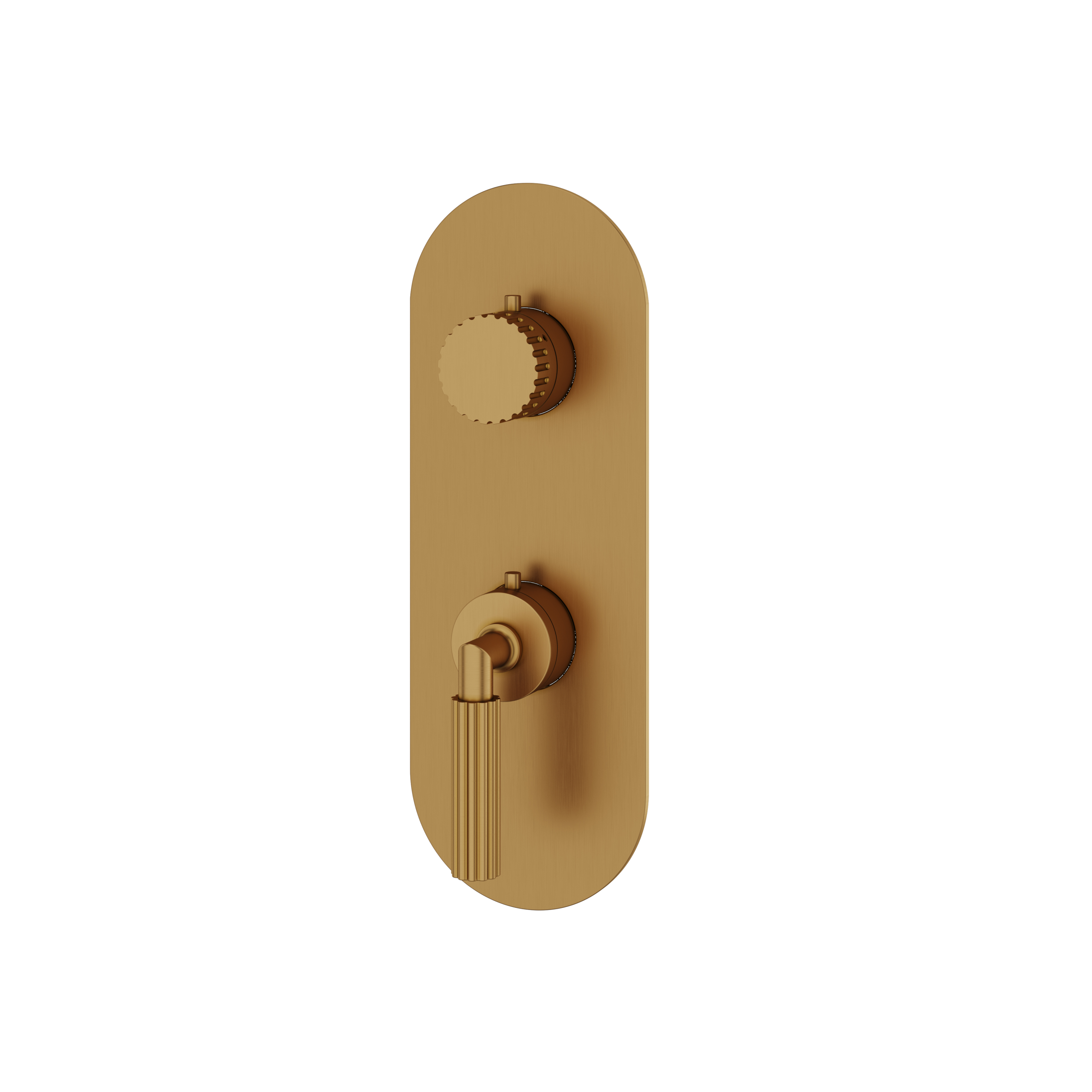 Aquabrass Montebello Trim Set - 2 Way Shared for T12123 by Aquabrass