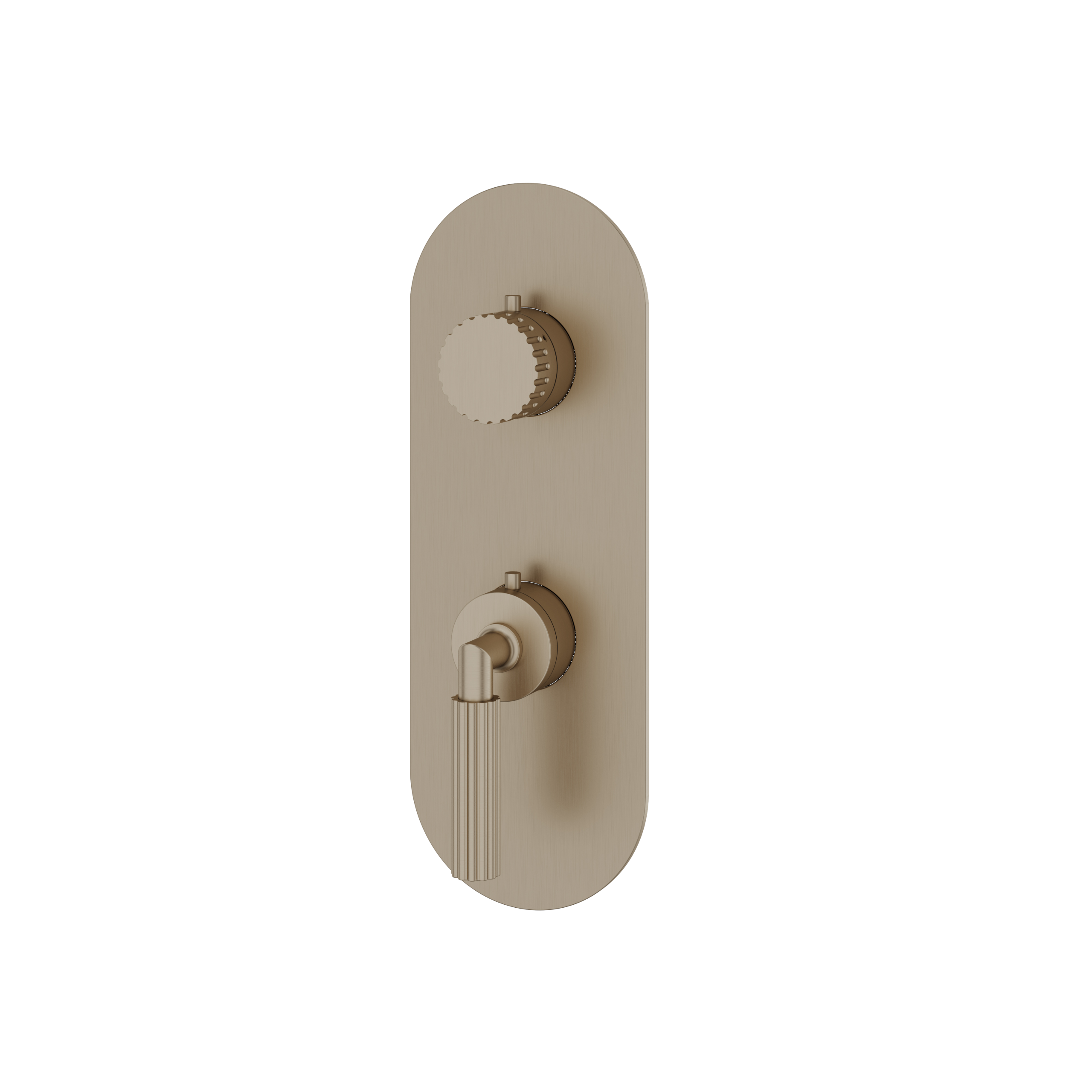 Aquabrass Montebello Trim Set - 2 Way Shared for T12123 by Aquabrass