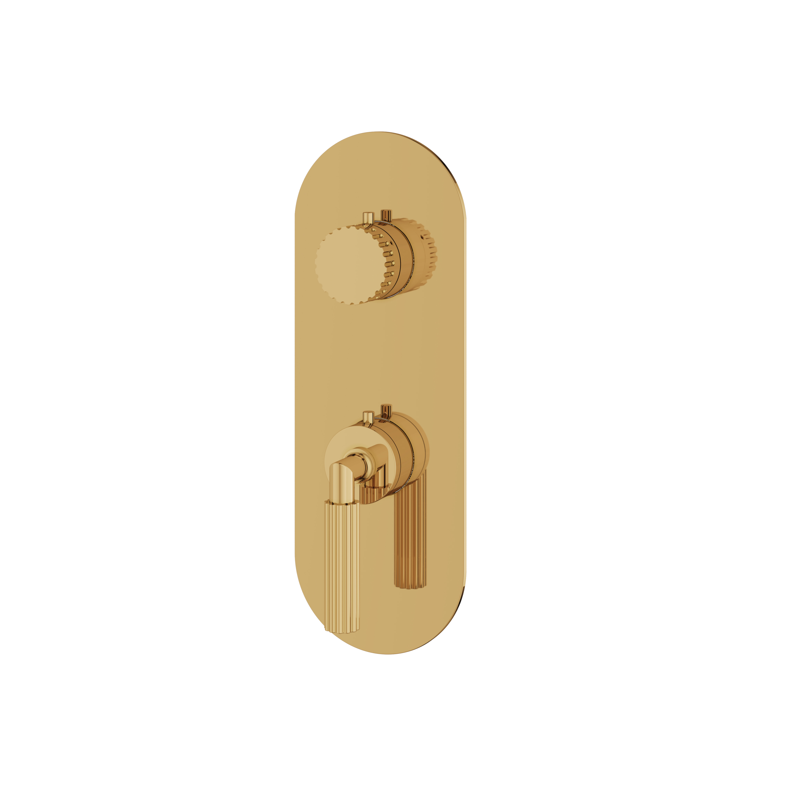 Aquabrass Montebello Trim Set - 2 Way Shared for T12123 by Aquabrass