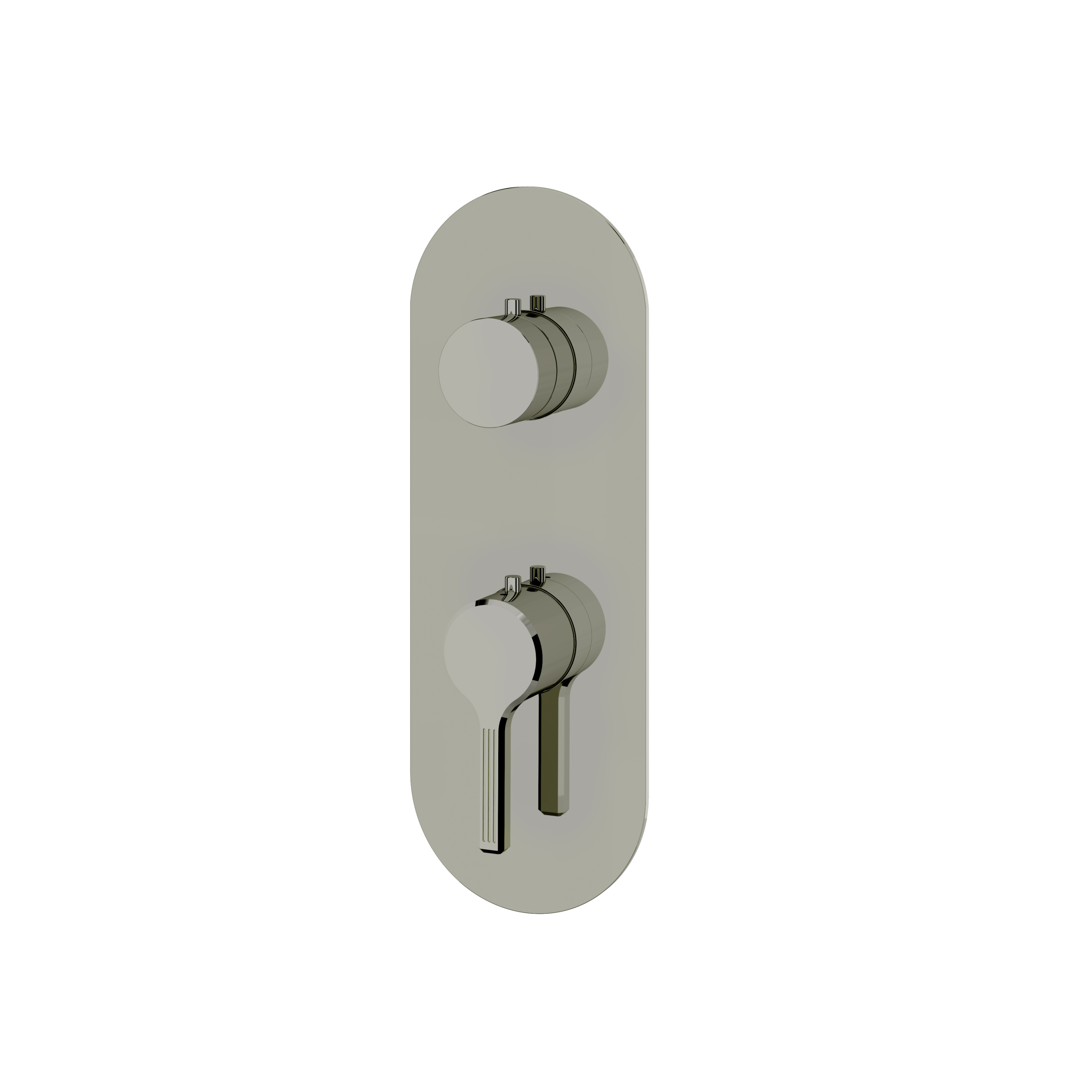 Aquabrass Ariston Trim Set 3 Way Shared for T12123 Valve by Aquabrass