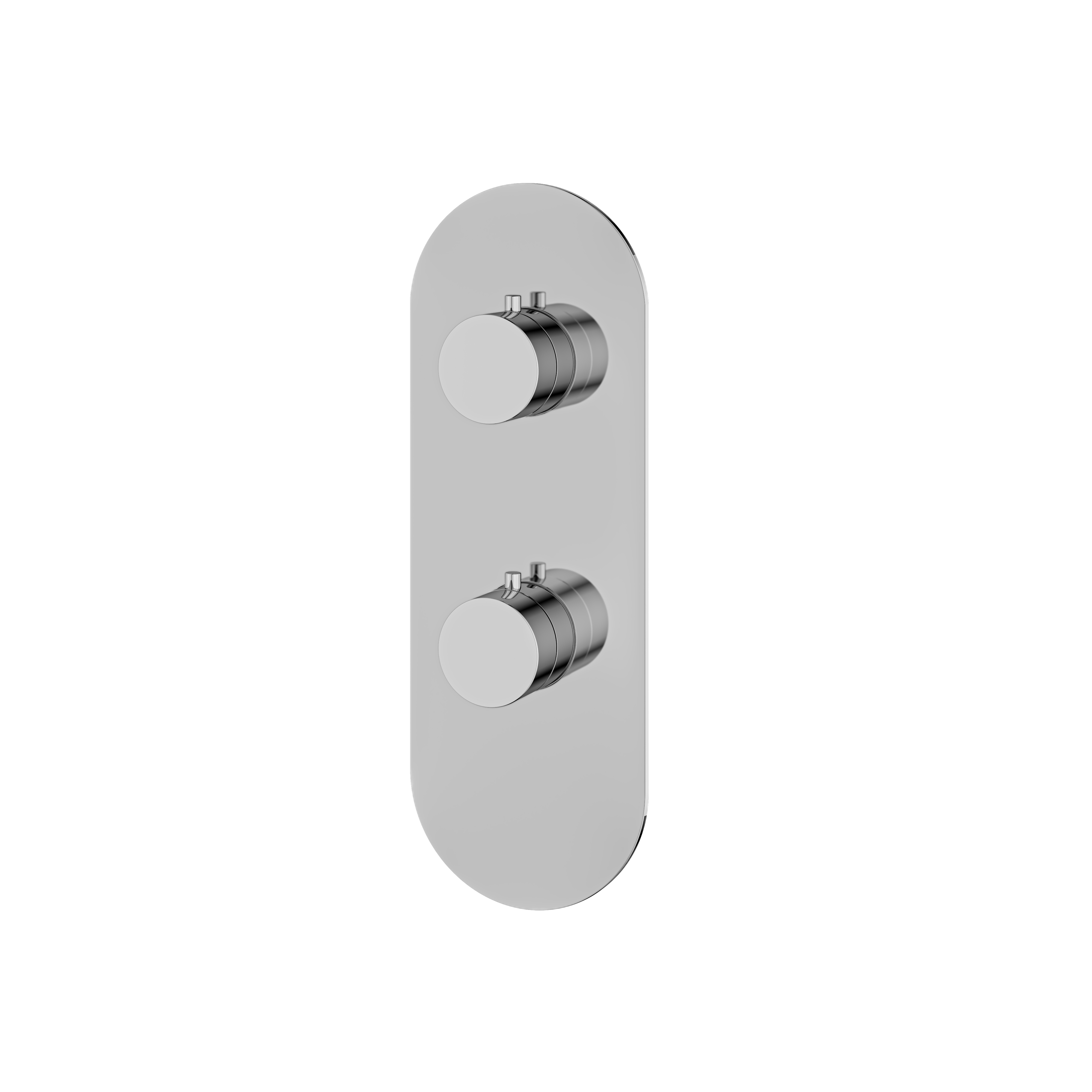polished chrome trim