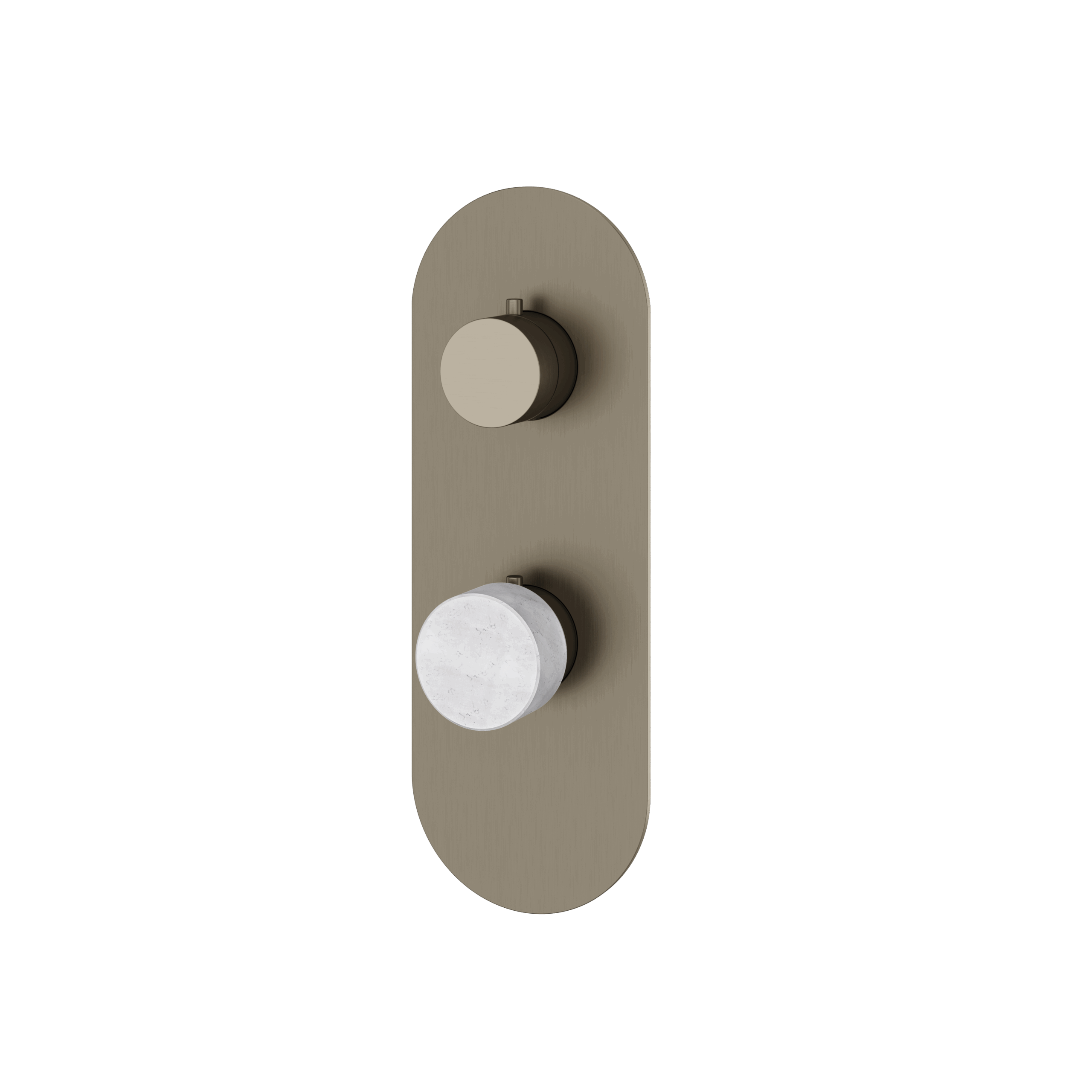 Aquabrass Marmo Trim Set - 2 Way Non Shared for T12123 Valve by Aquabrass