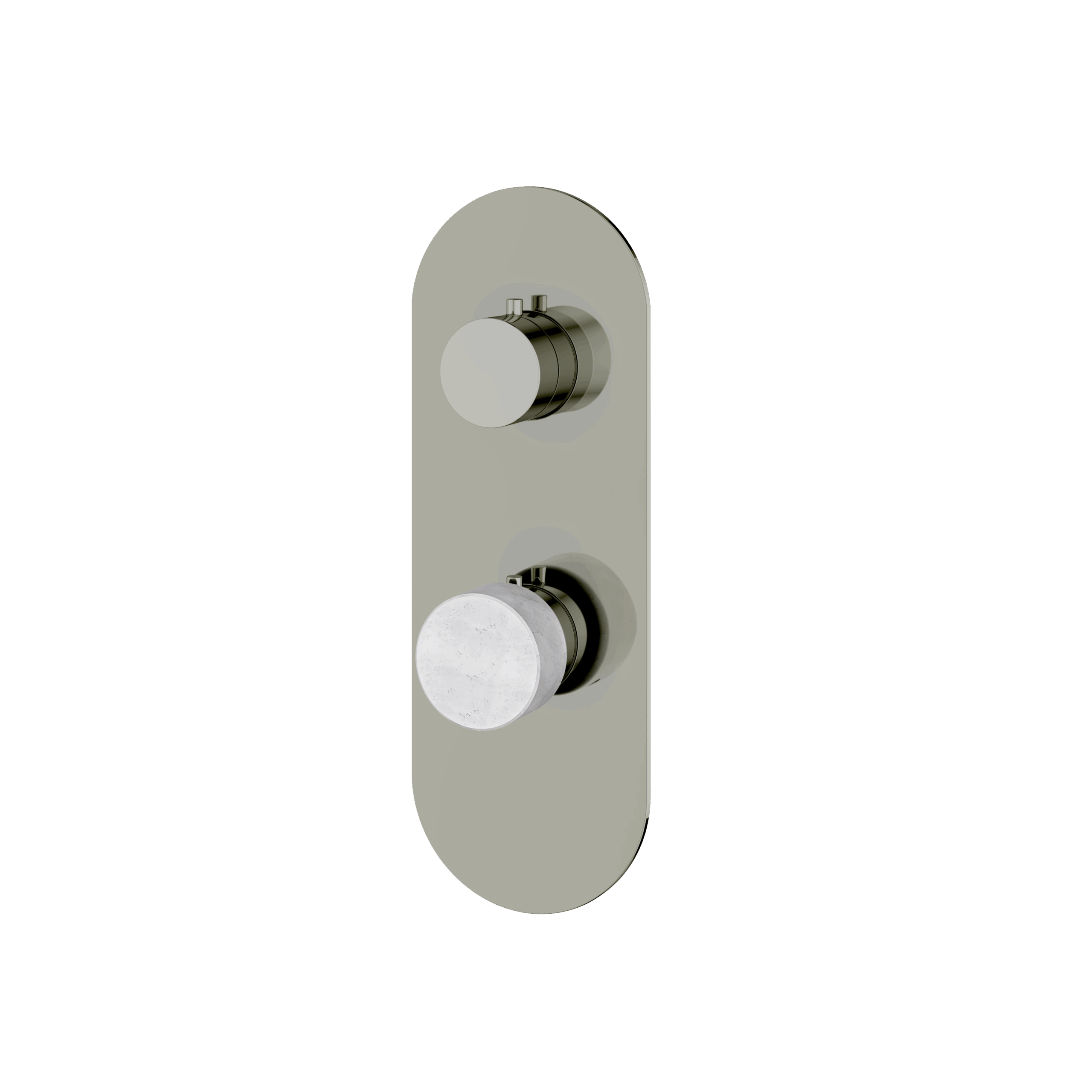 Aquabrass Marmo Trim Set - 2 Way Non Shared for T12123 Valve by Aquabrass