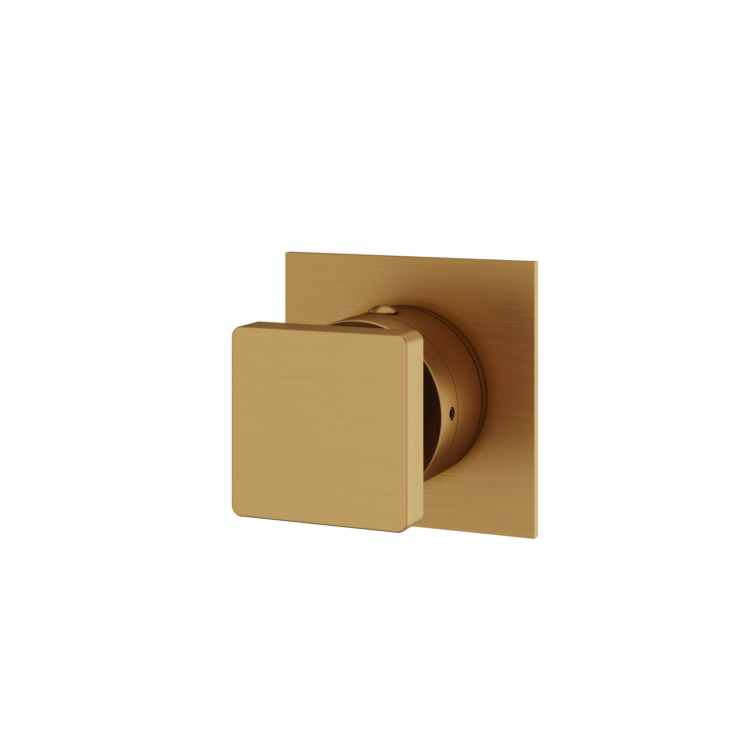 Aquabrass Square Trim Set - N1206 Valve by Aquabrass