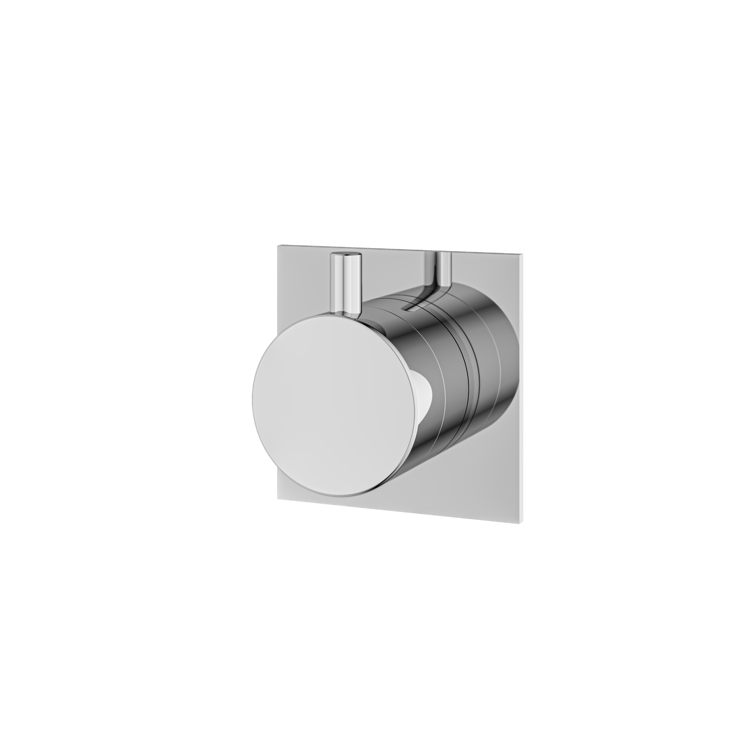 polished chrome trim