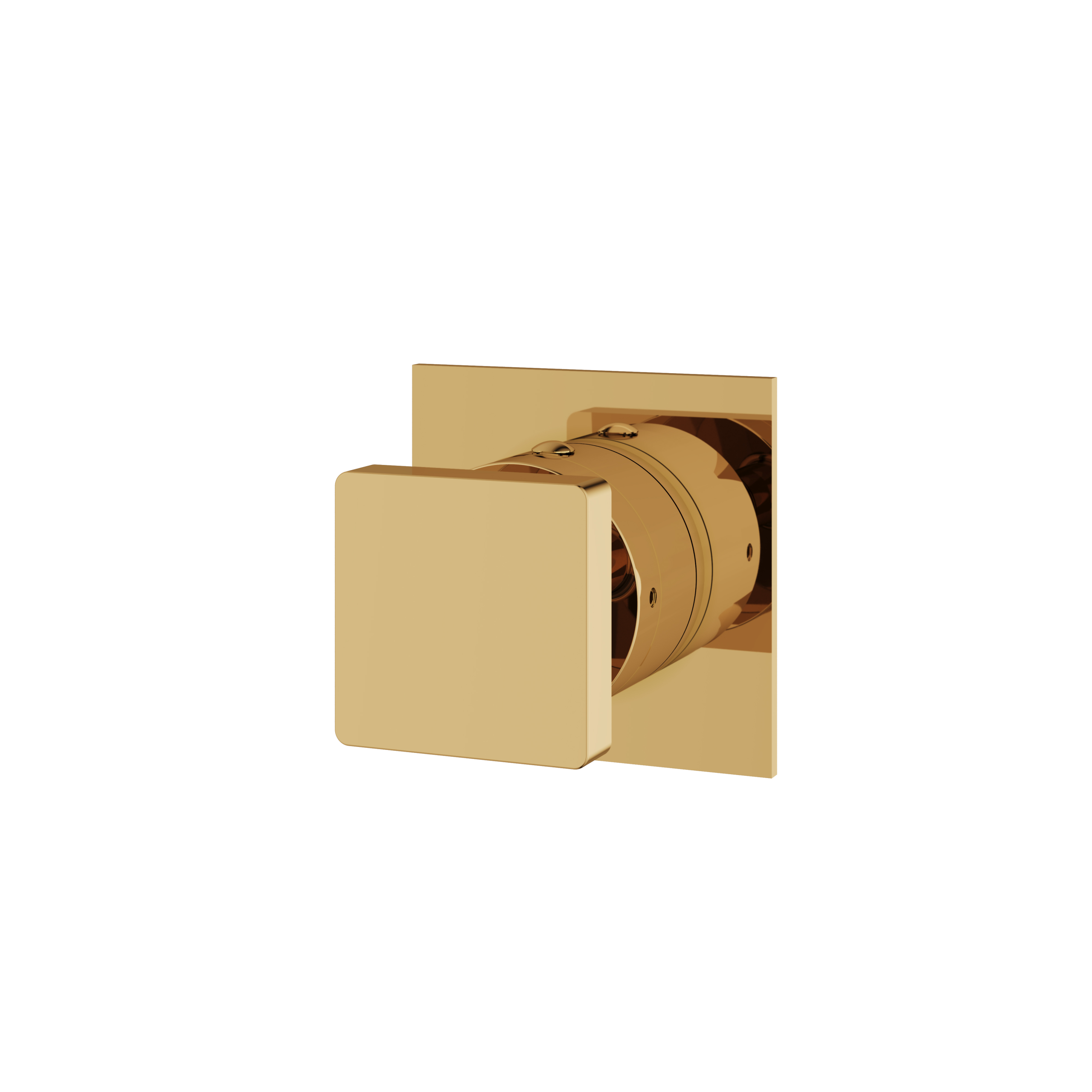 Aquabrass Square Trim Set - N1206 Valve by Aquabrass