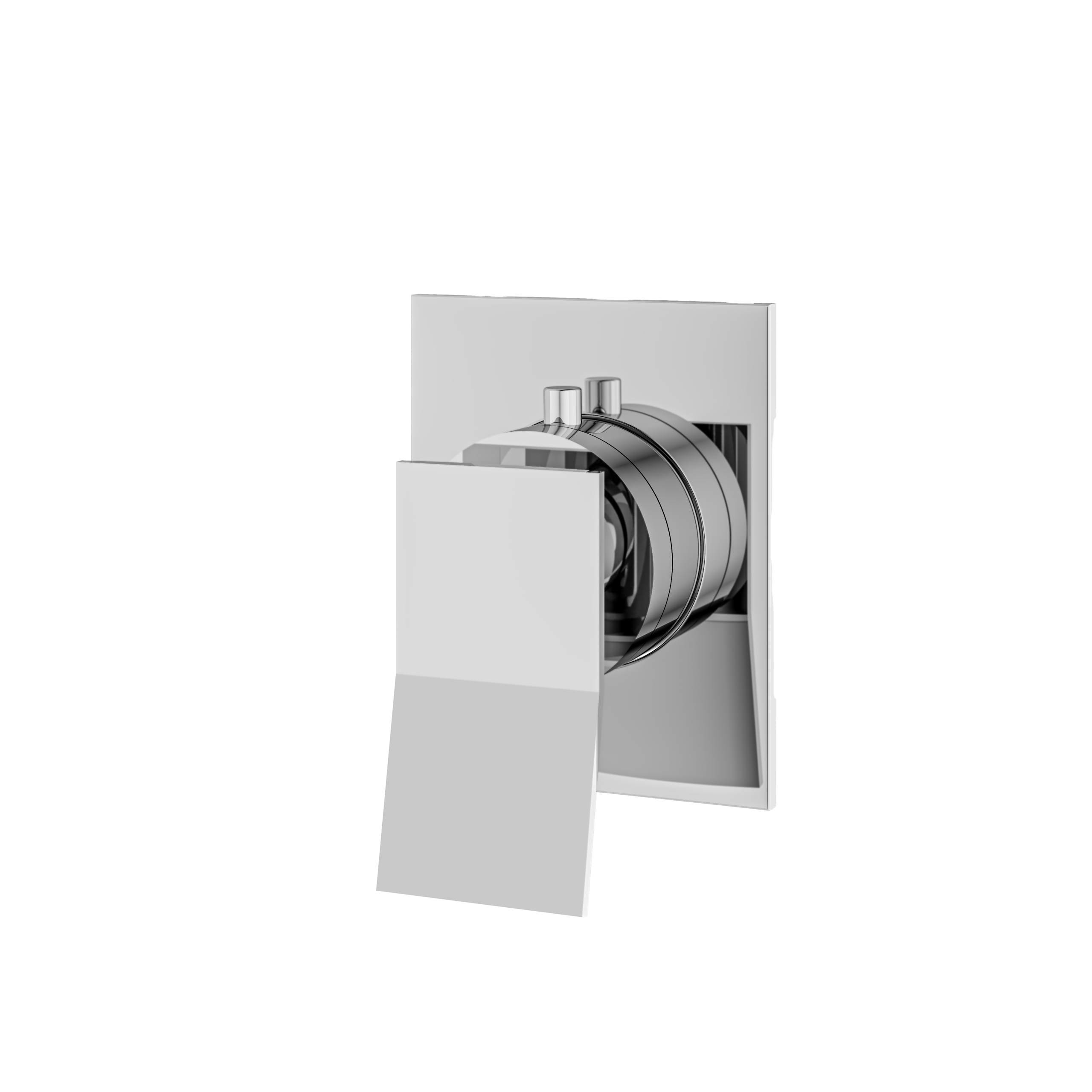 polished chrome trim