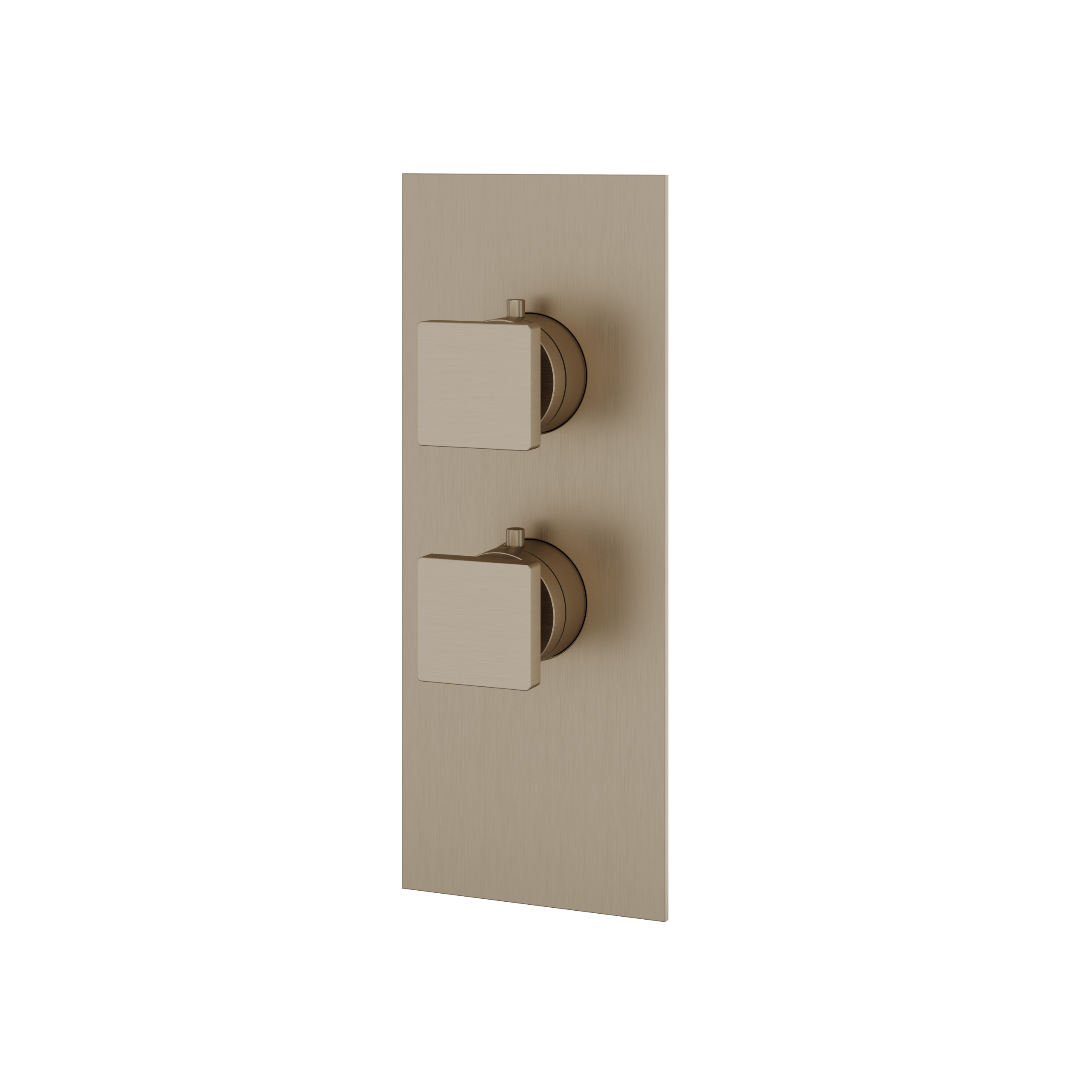 Aquabrass Square Trim Set - T12001 Valve by Aquabrass