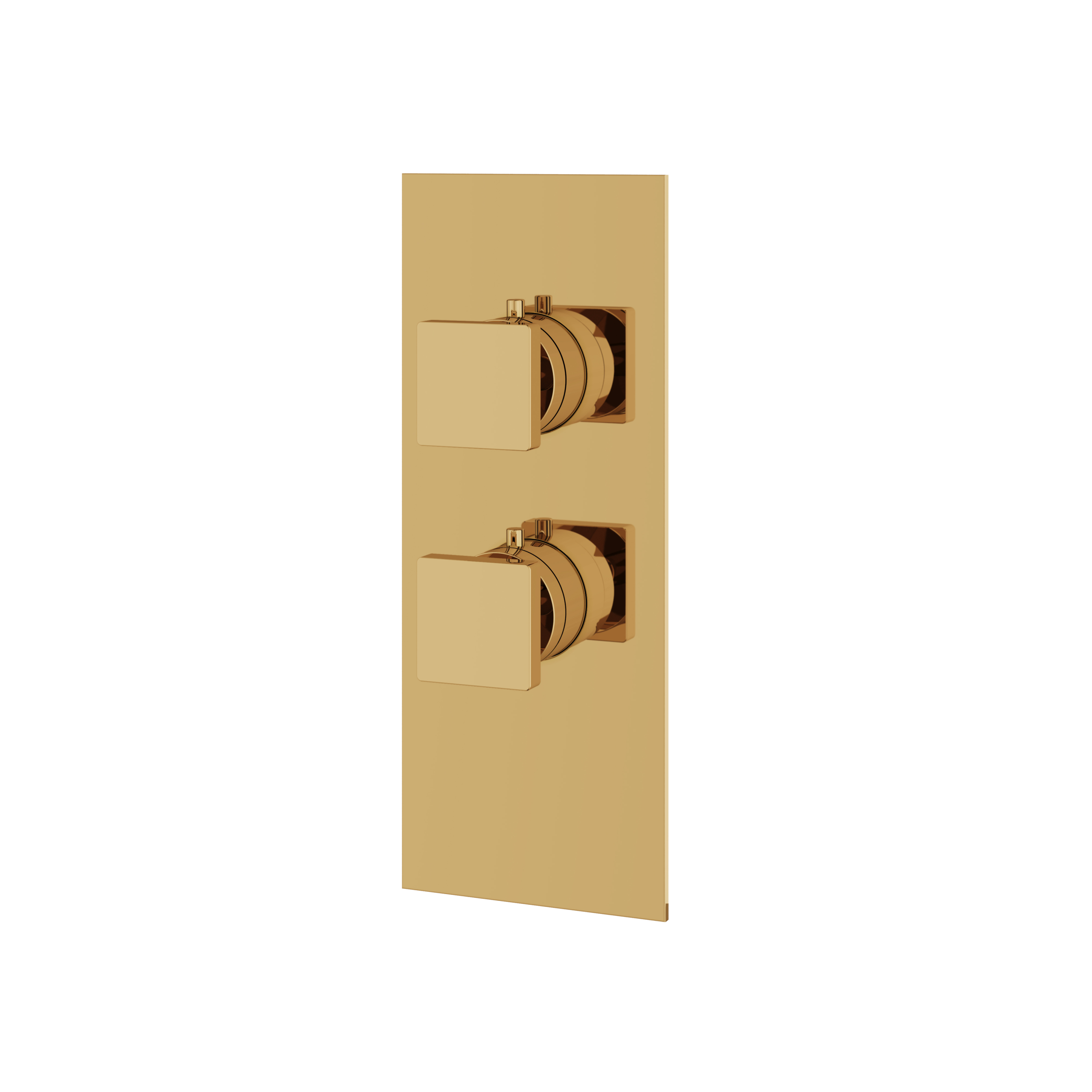 Aquabrass Square Trim Set - T12001 Valve by Aquabrass