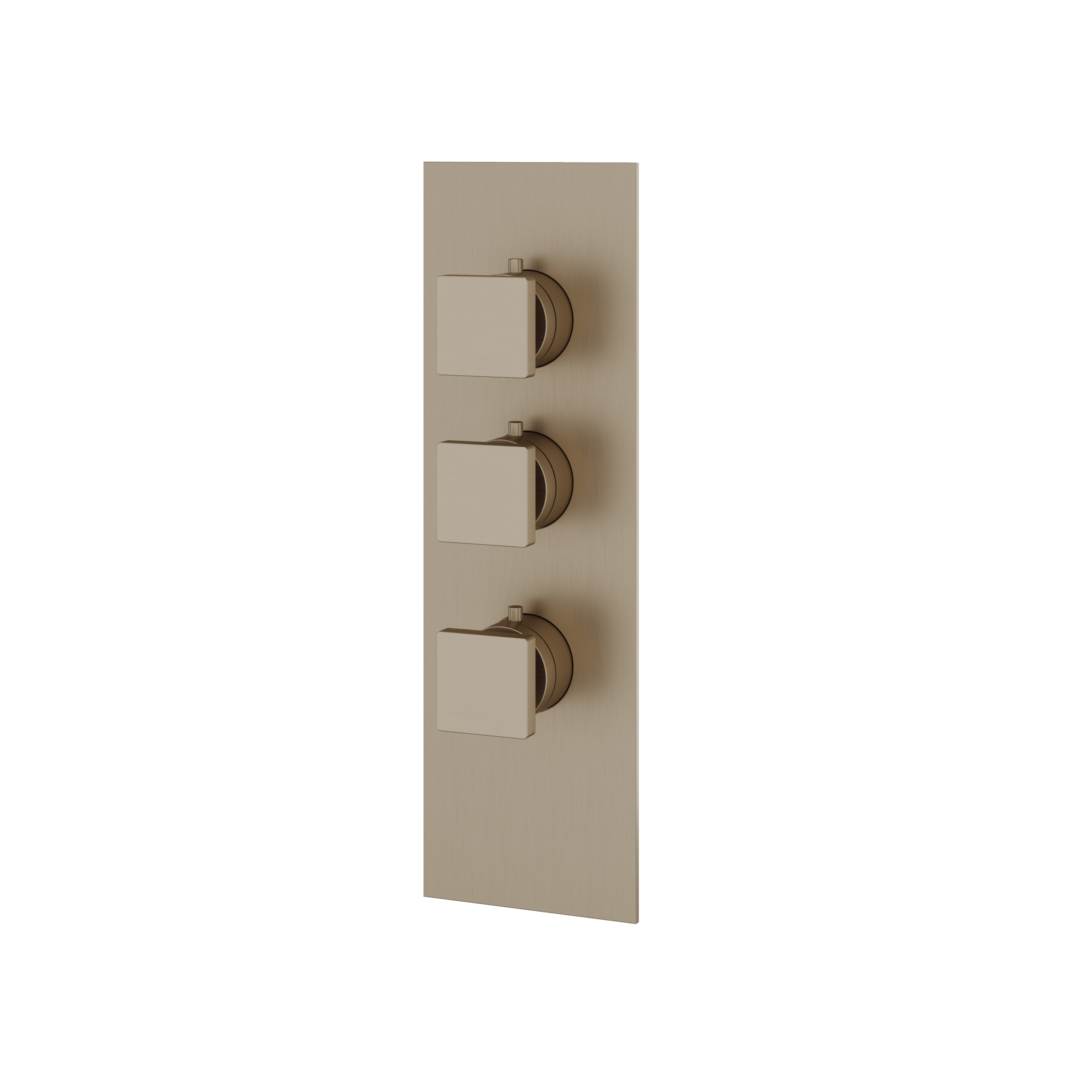 Aquabrass Square Trim Set - T12002 Valve by Aquabrass