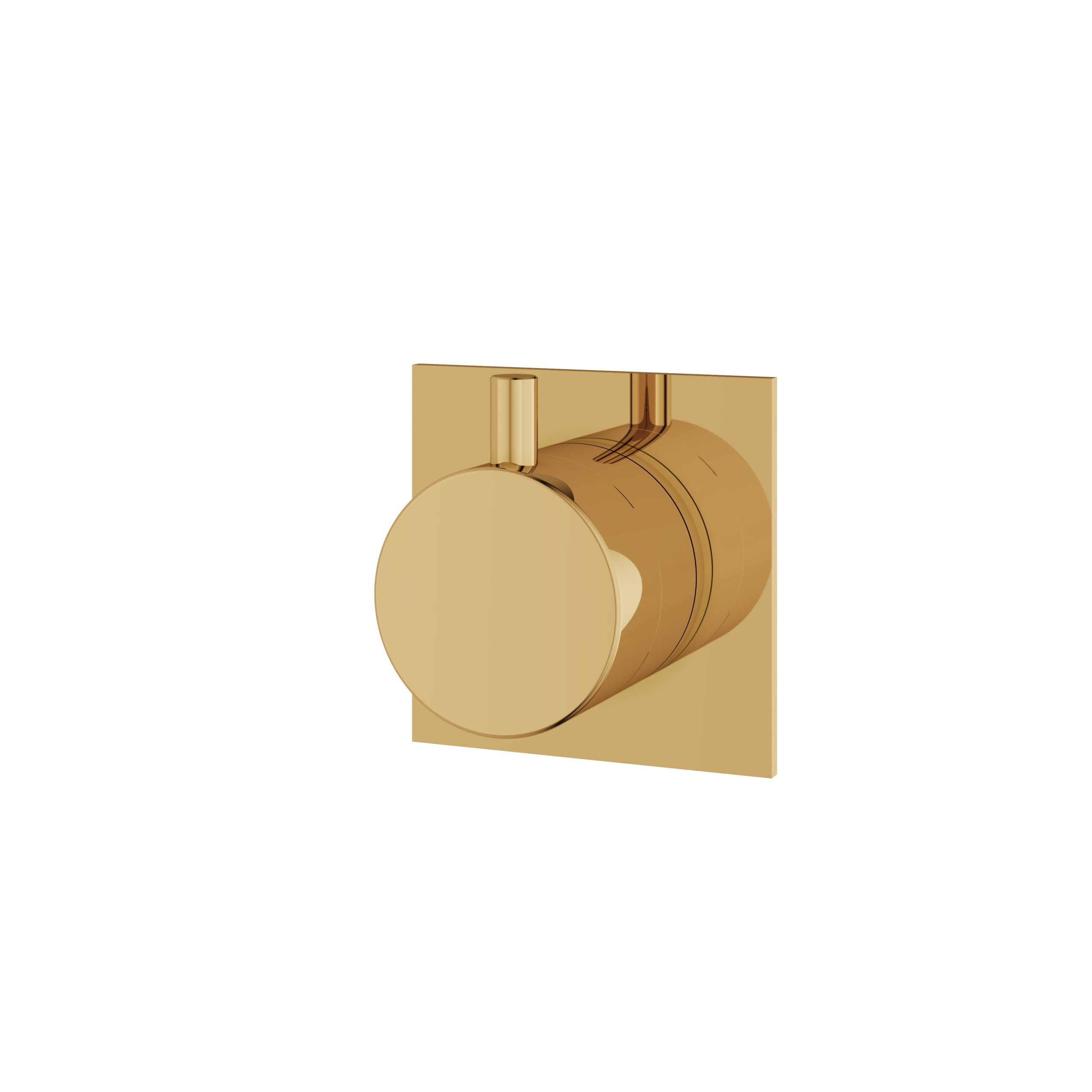 Aquabrass Square/Round Trim Set N1206 Valve by Aquabrass