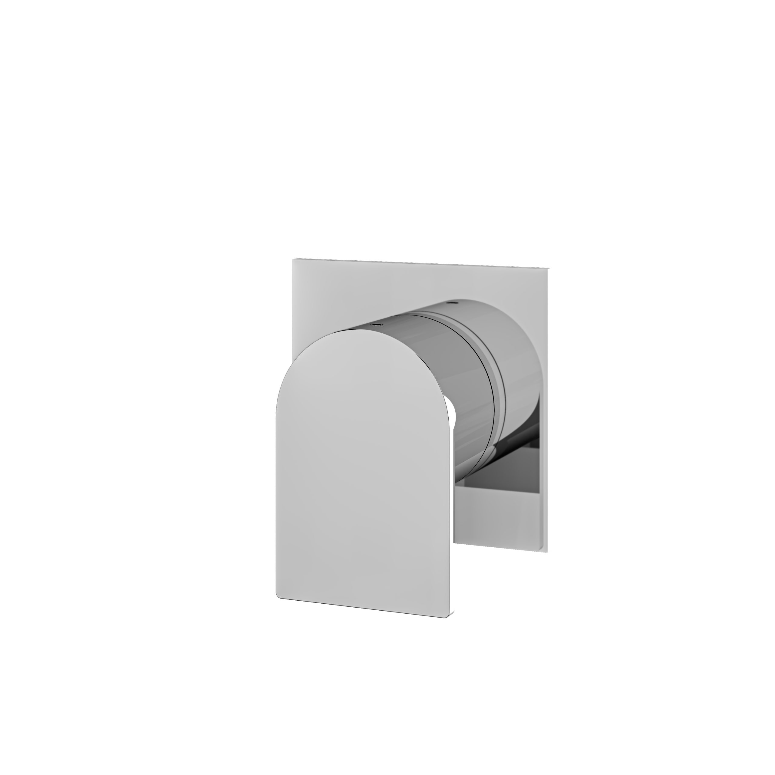 polished chrome trim