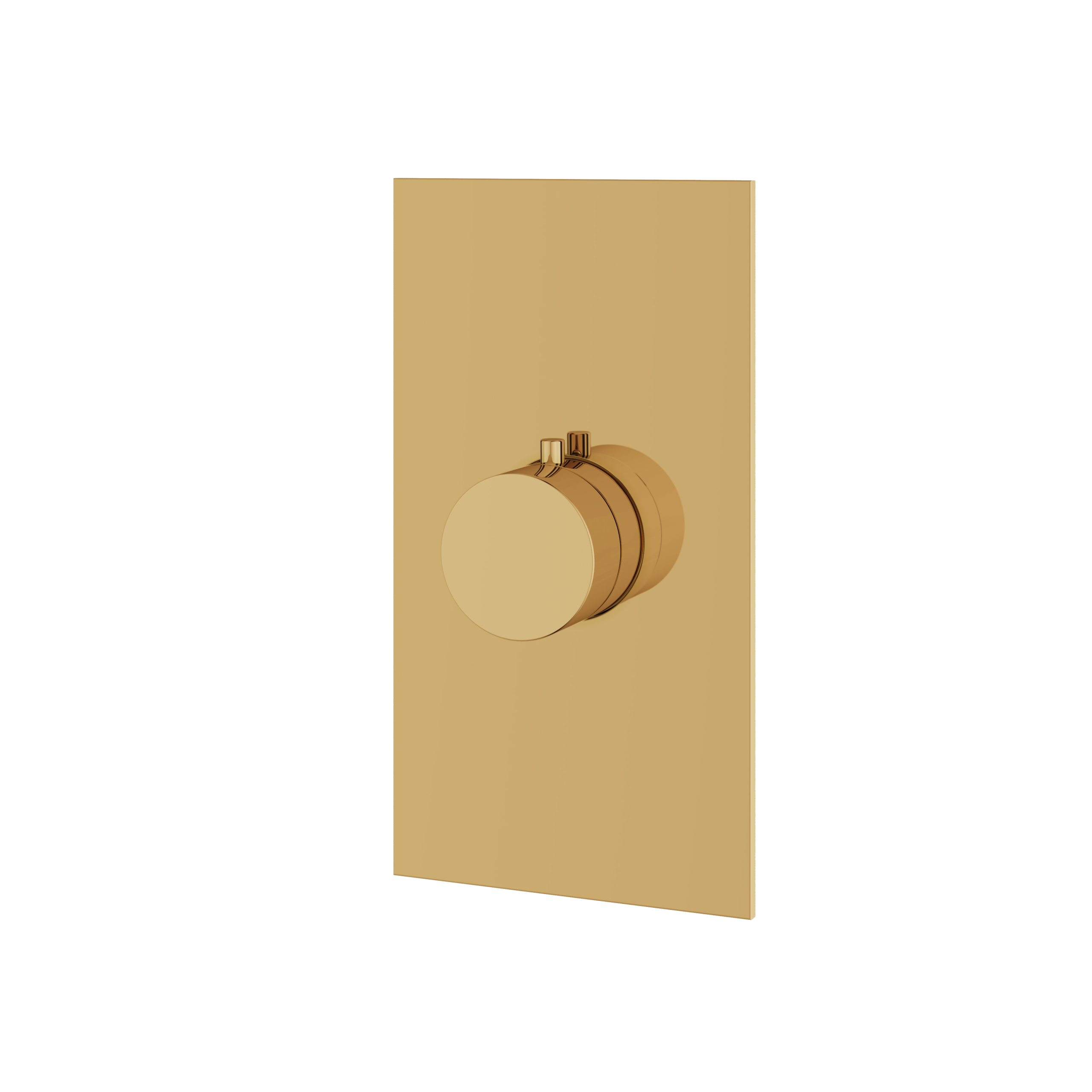 Aquabrass Square/Round Trim Set - T12000 Valve by Aquabrass