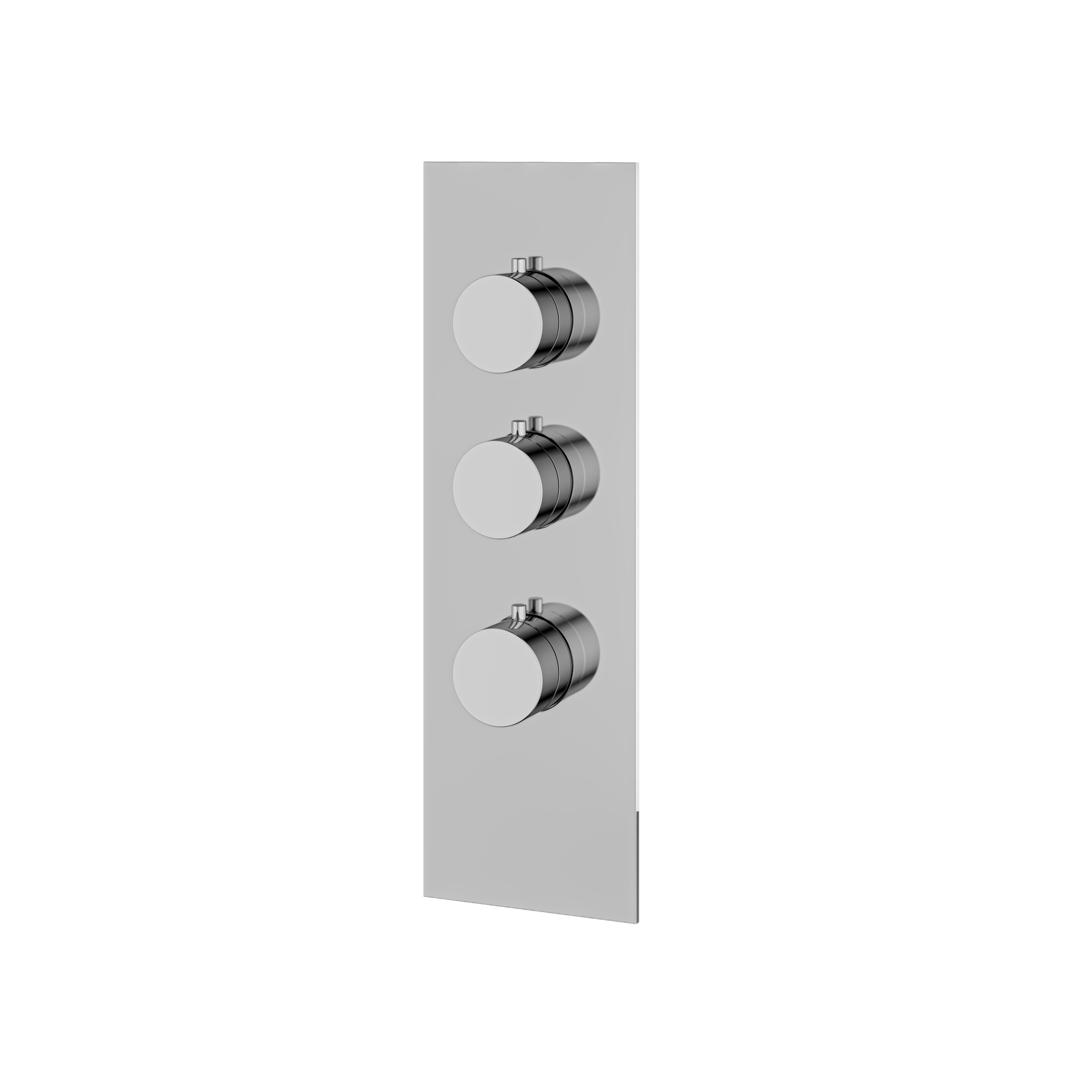 polished chrome trim