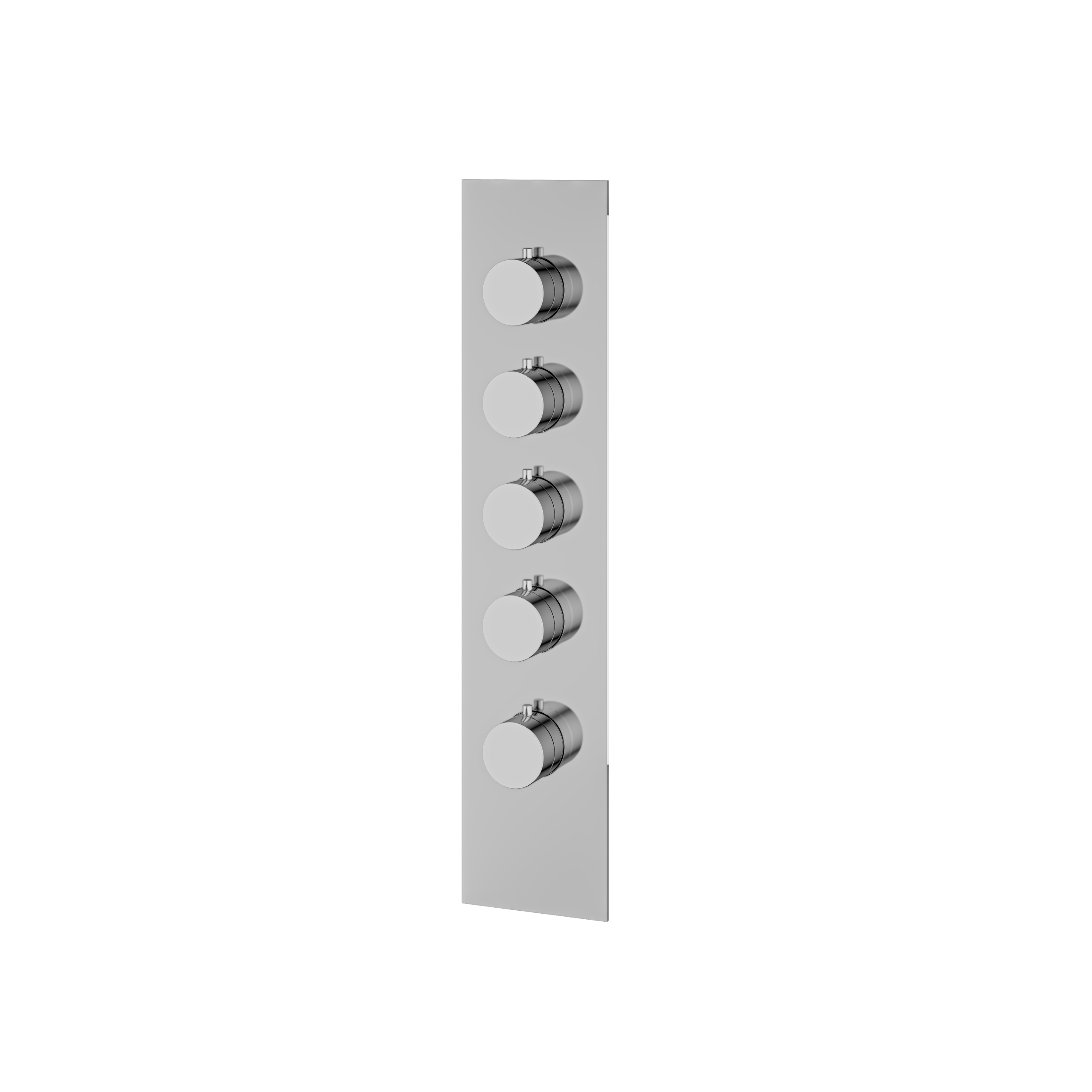 polished chrome trim