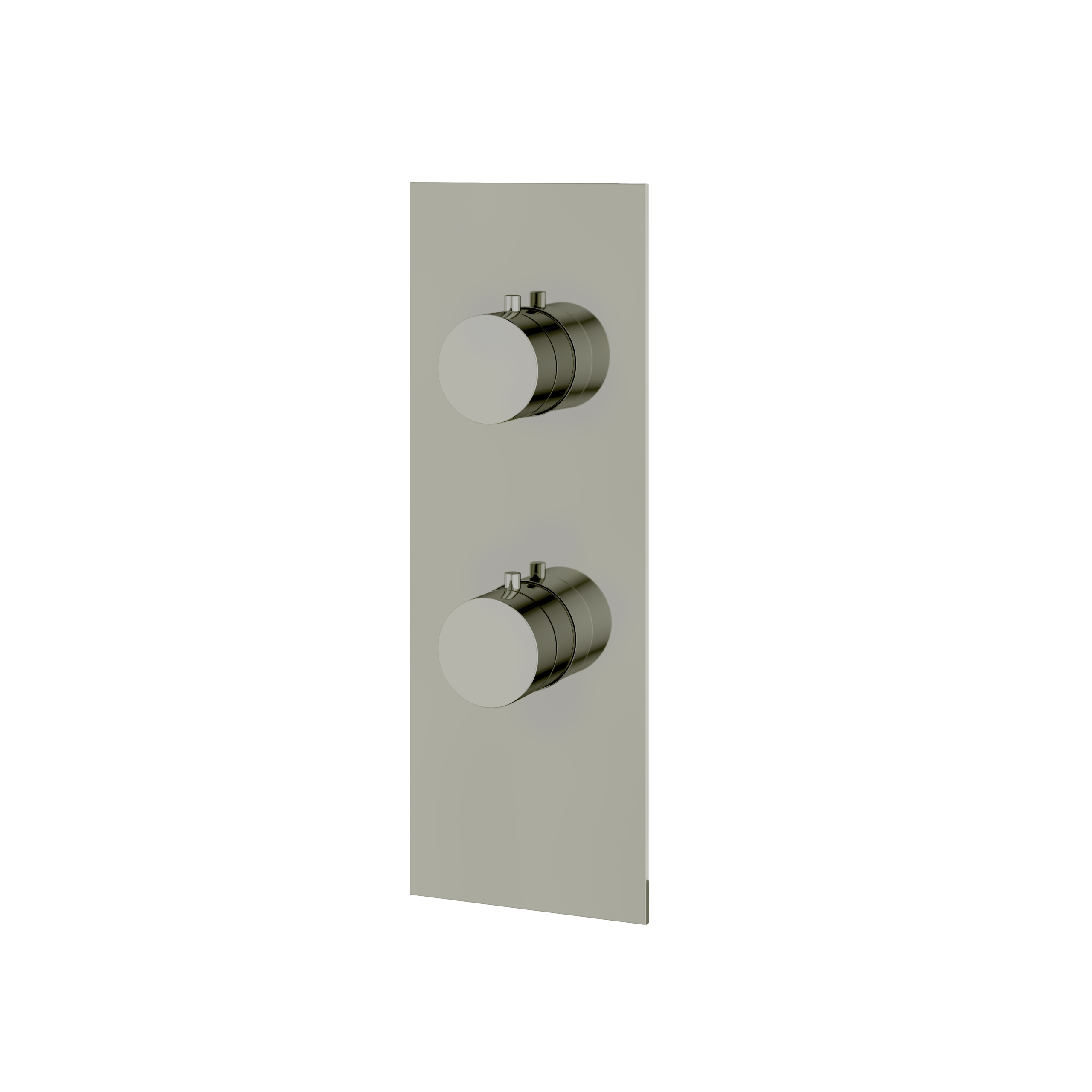 Aquabrass Square/Round Trim Set - 2 Way Shared for T12123 Valve