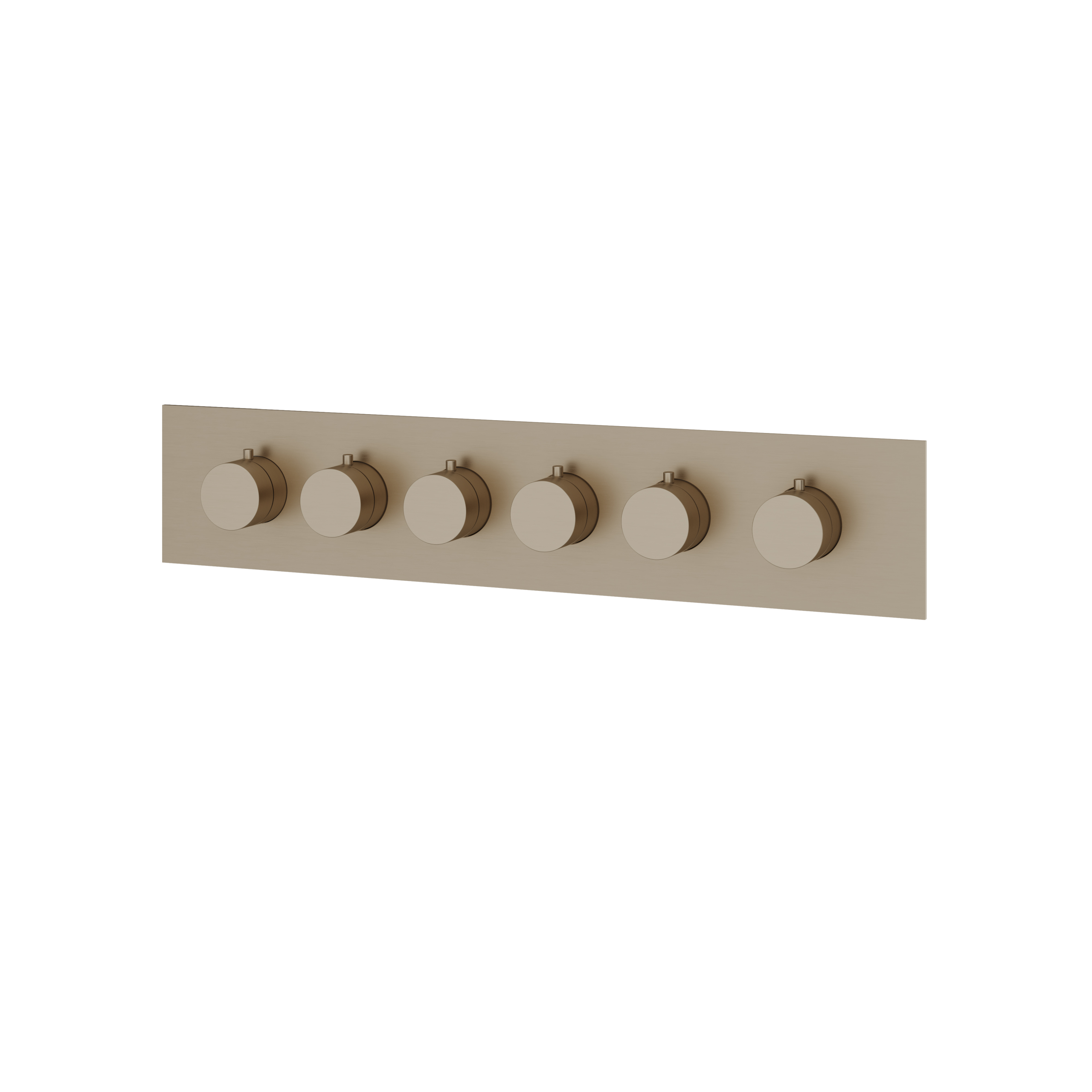 Aquabrass Square/Round Trim Set - T12005 Valve by Aquabrass
