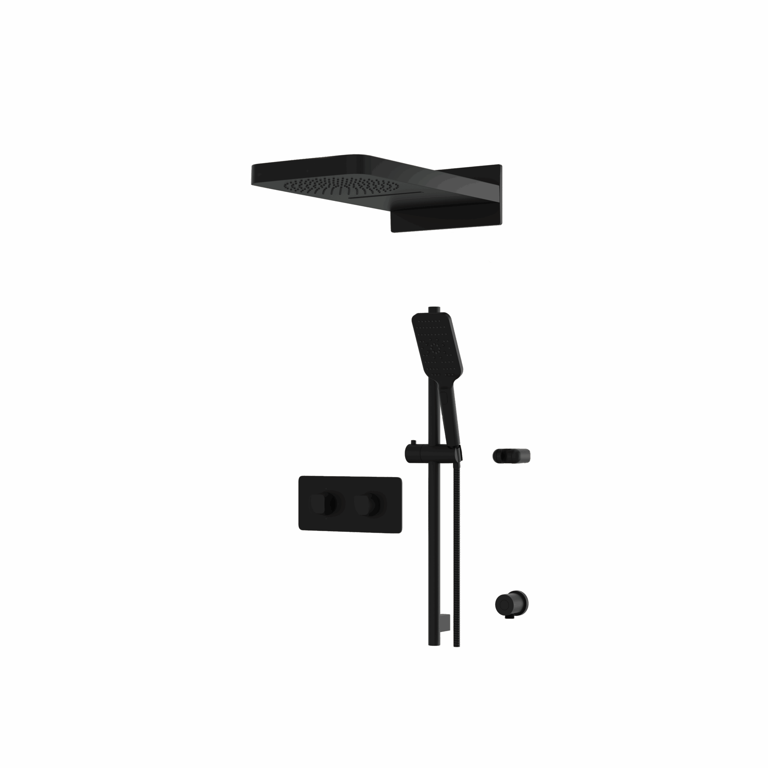 Aquabrass Shower Faucet - 3 Way Non-Shared by Aquabrass