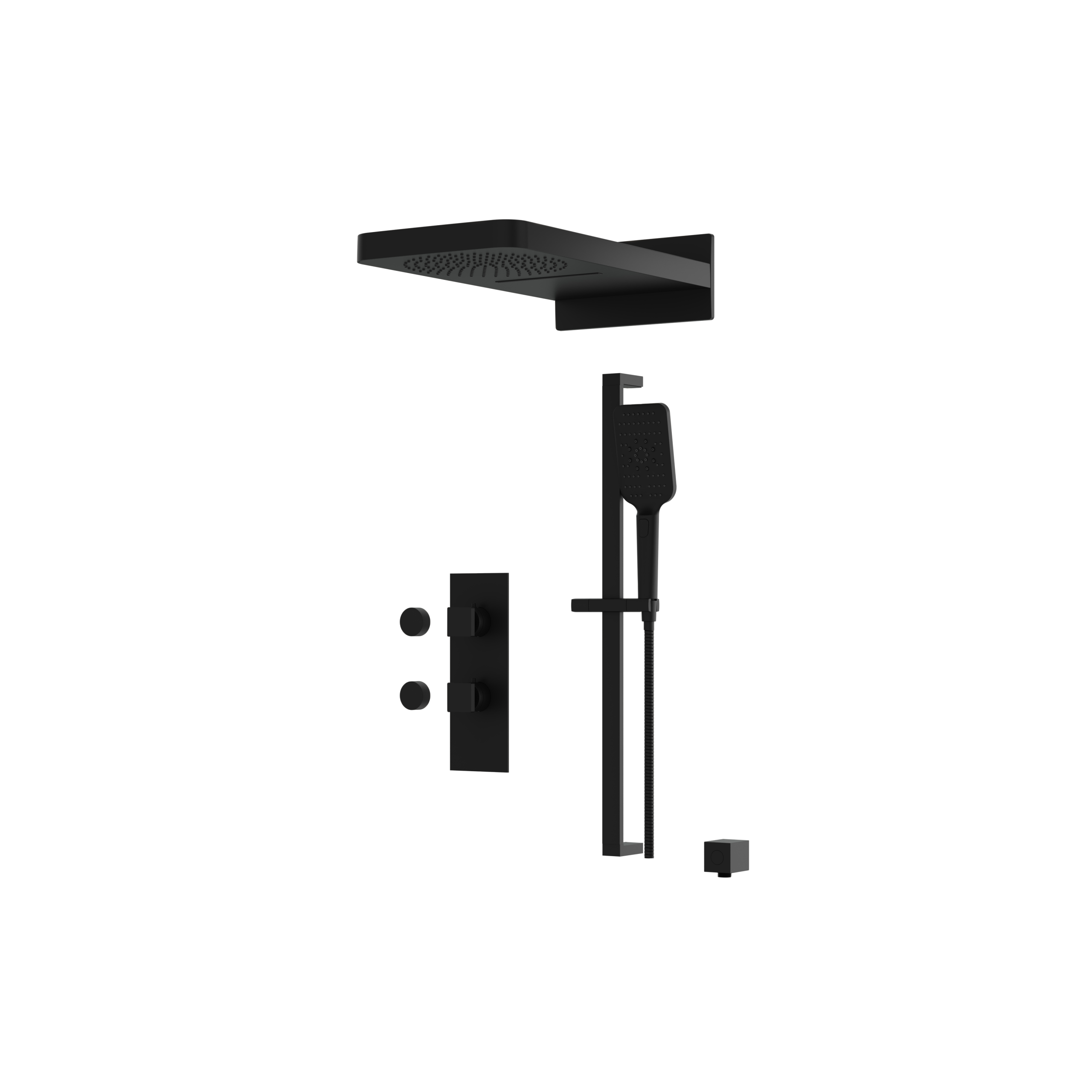 Aquabrass Shower Faucet - 3 Way Shared by Aquabrass