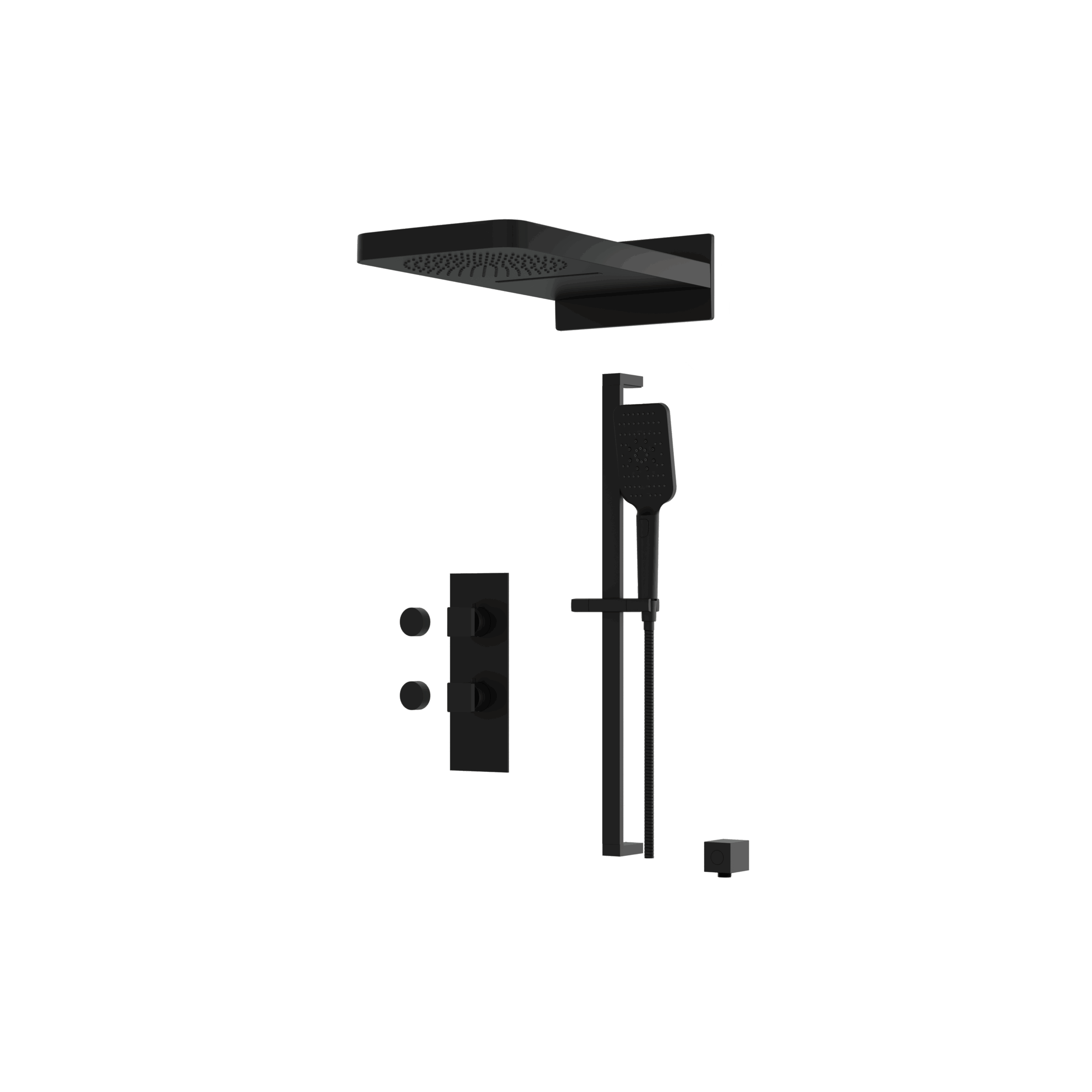 Aquabrass Shower Faucet - 3 Way Non Shared by Aquabrass
