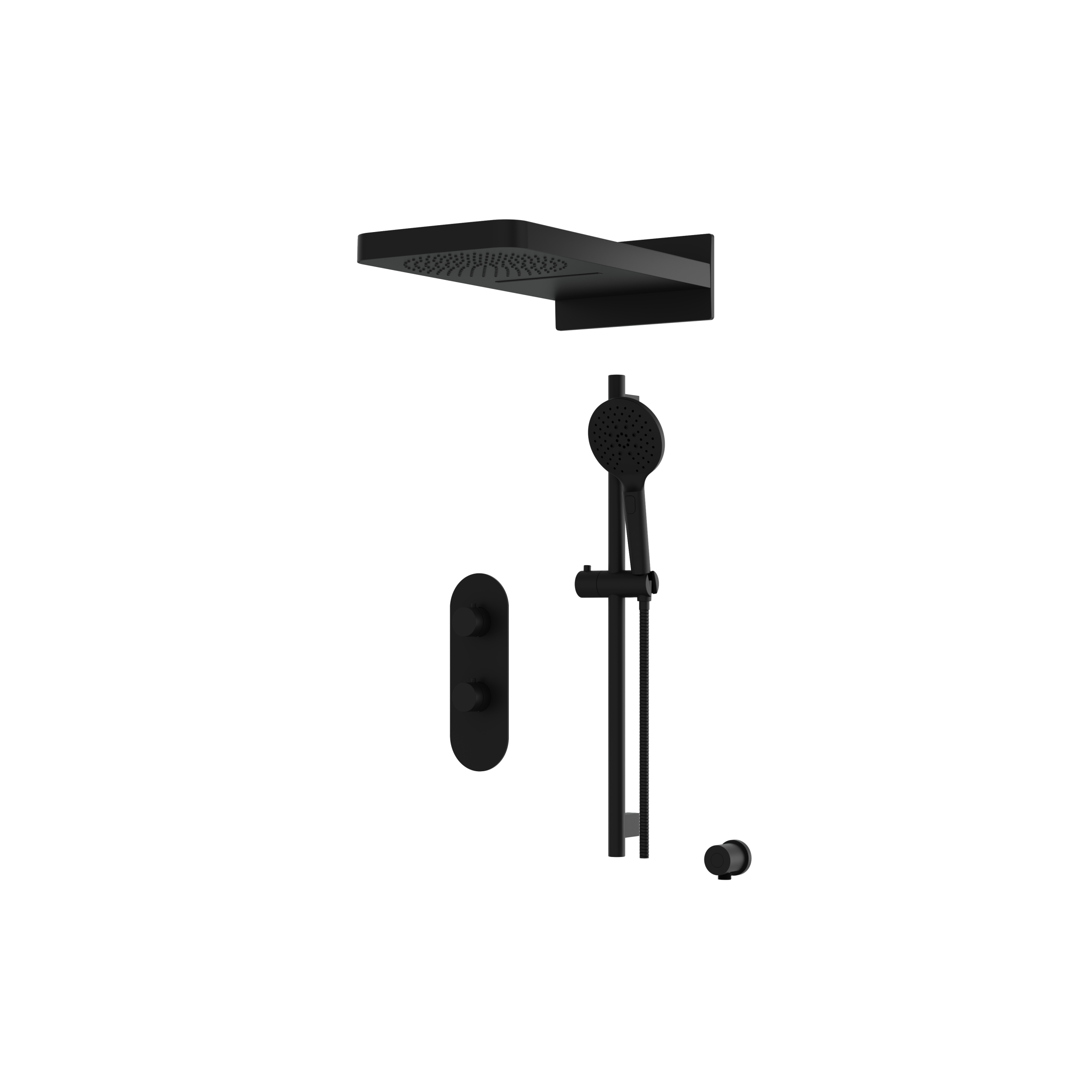 Aquabrass Shower Faucet - 3 Way Shared