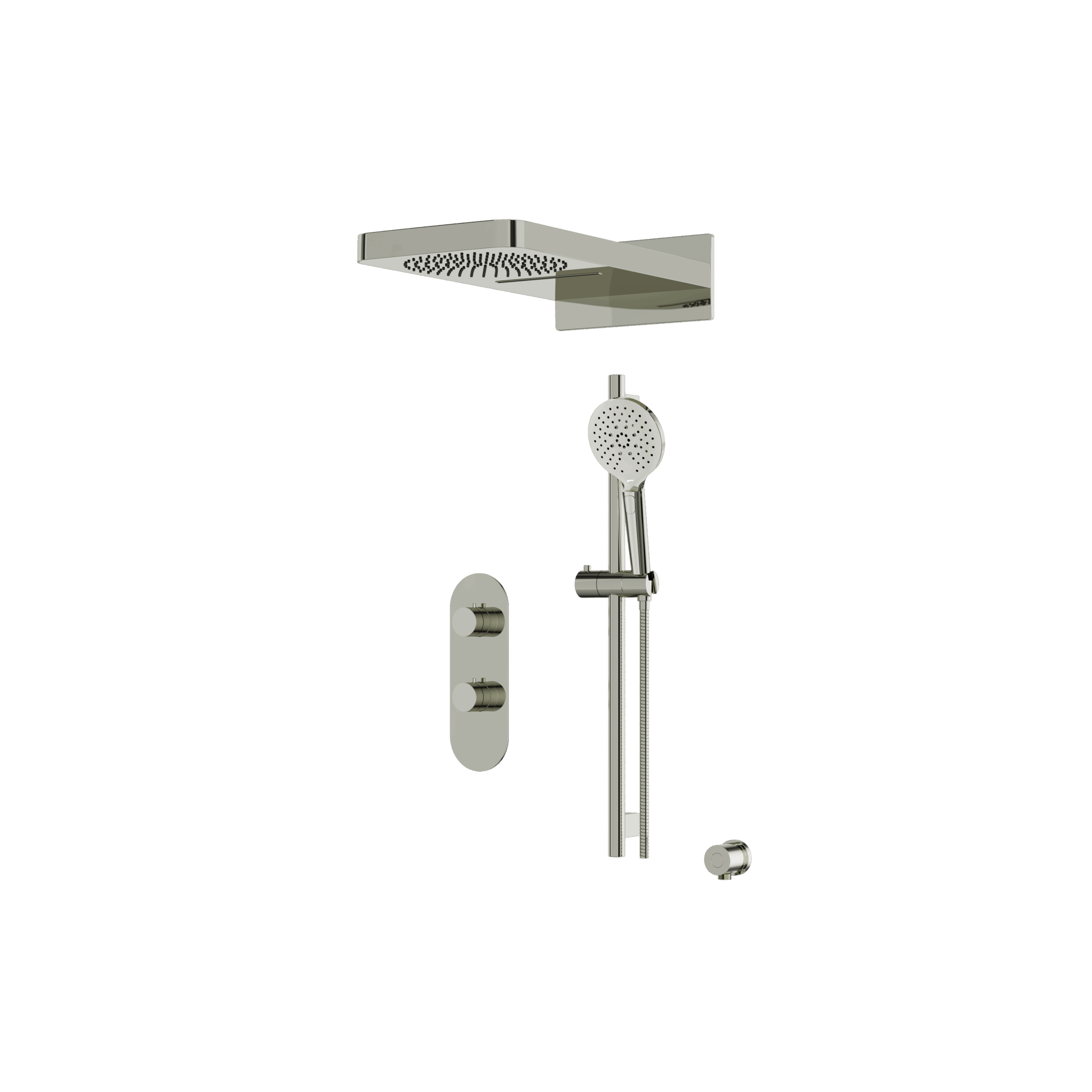 Aquabrass Shower Faucet - 3 Way Non Shared by Aquabrass