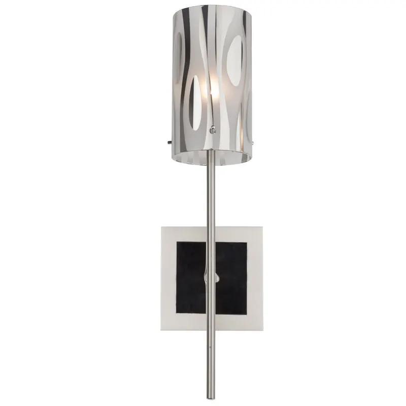 chrome wall mount light