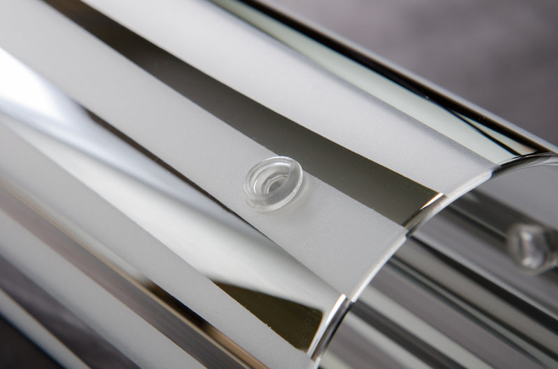 chrome wall mount light