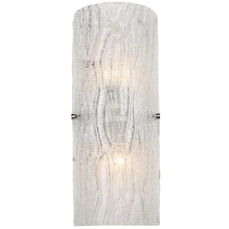 chrome wall mount light
