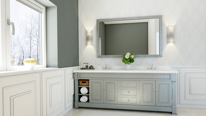 chrome wall mount light