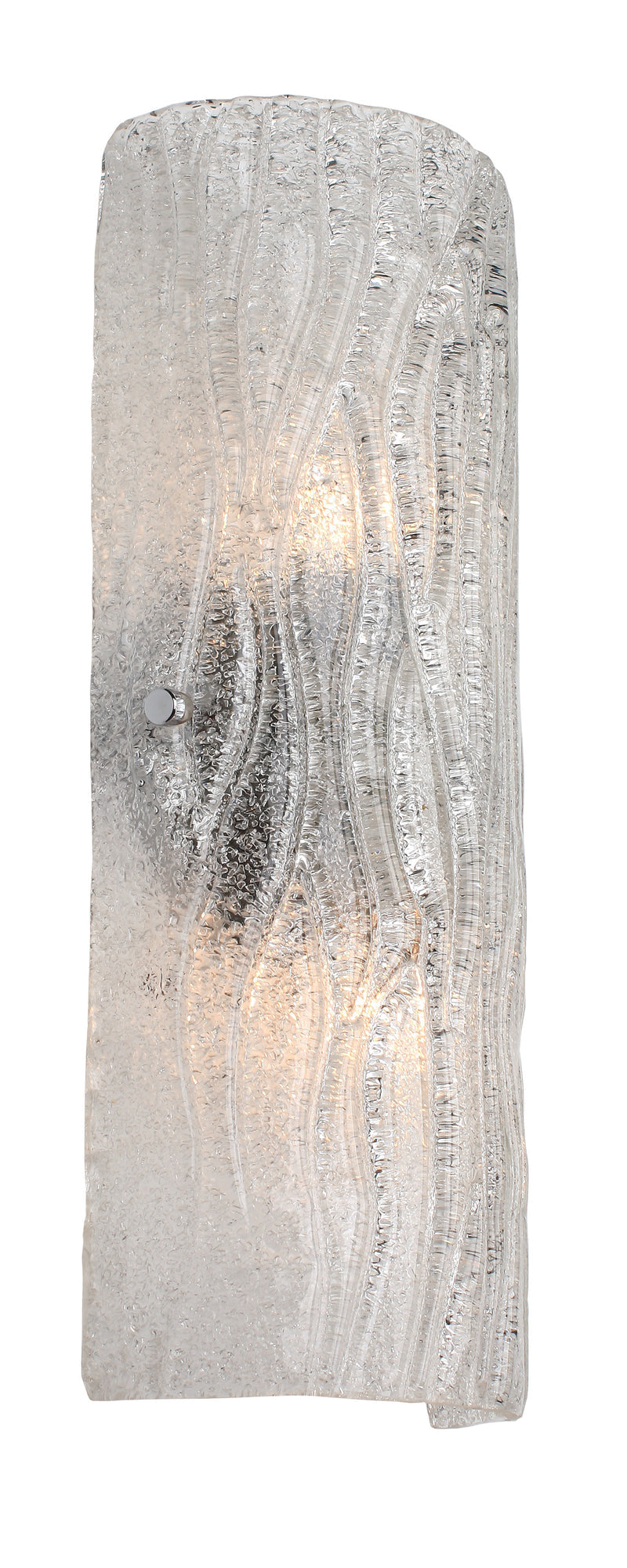 chrome wall mount light