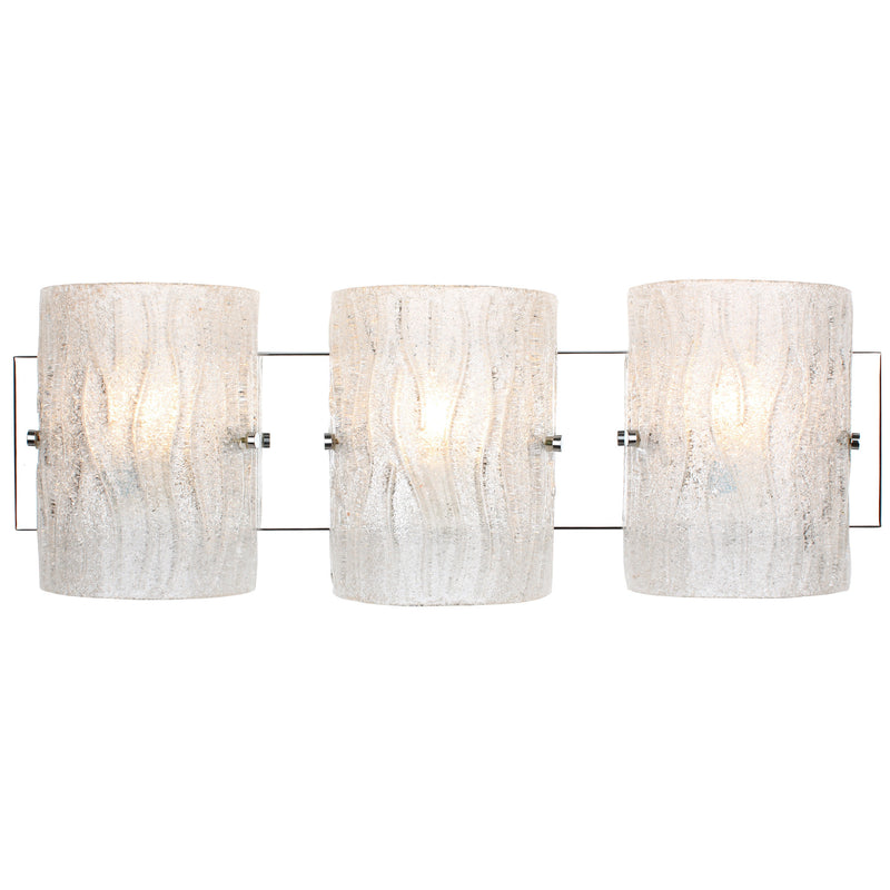 chrome wall mount light