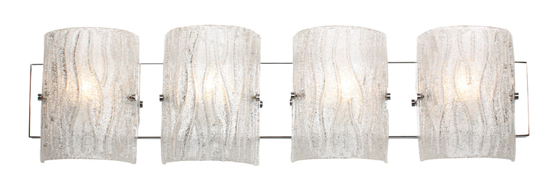 chrome wall mount light