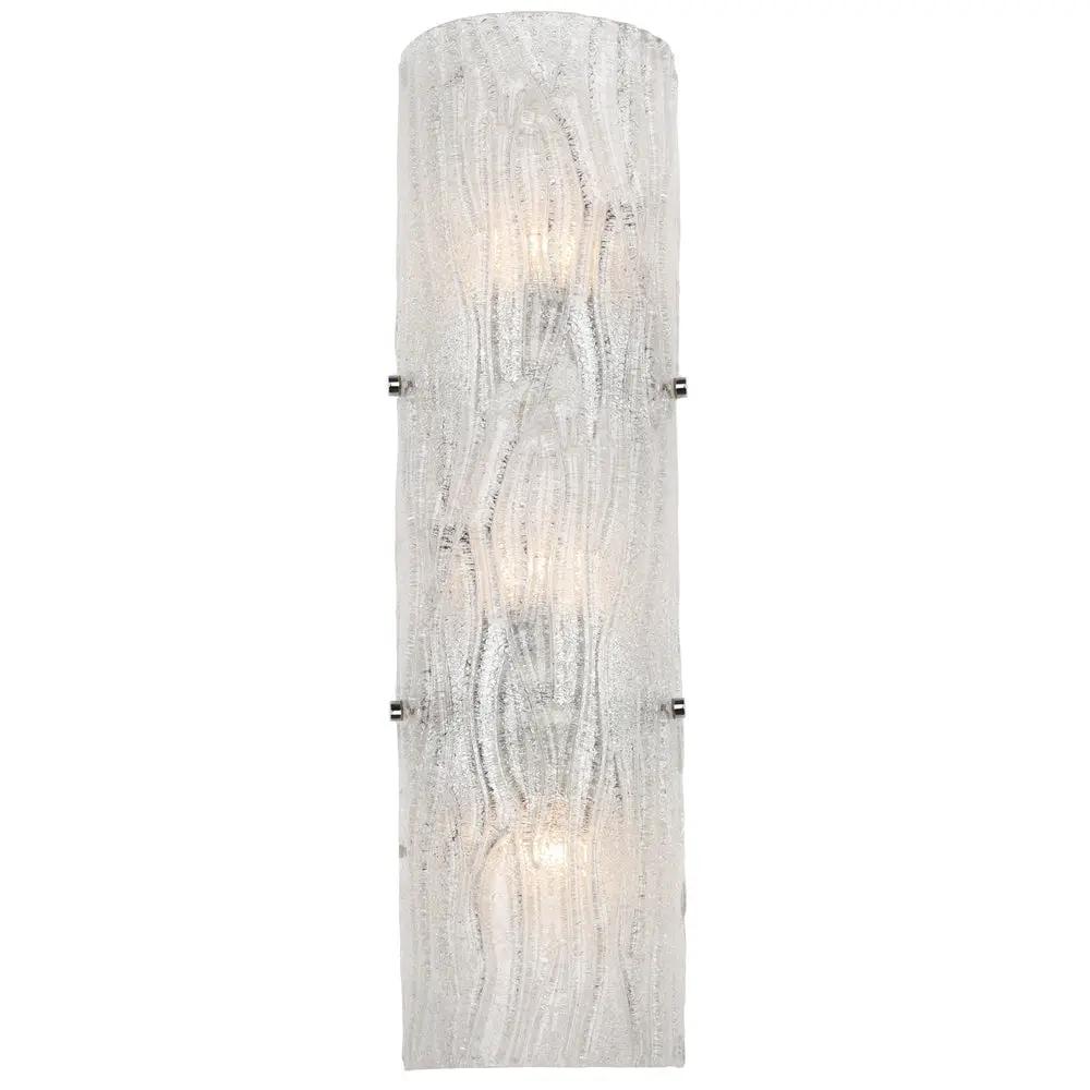 chrome wall mount light