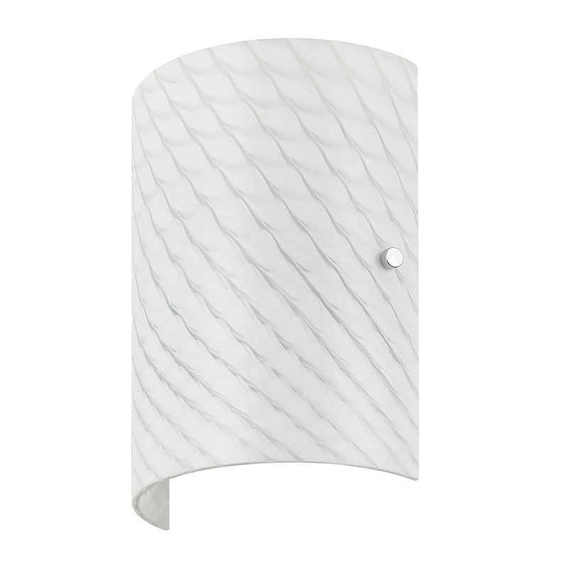 chrome wall mount light