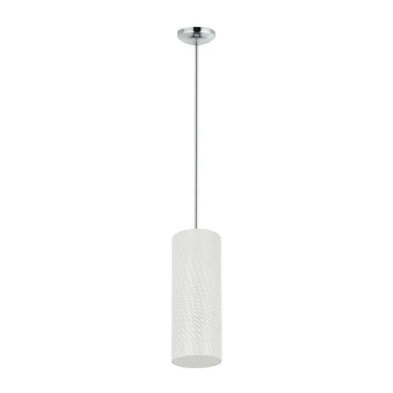 chrome pendant light
