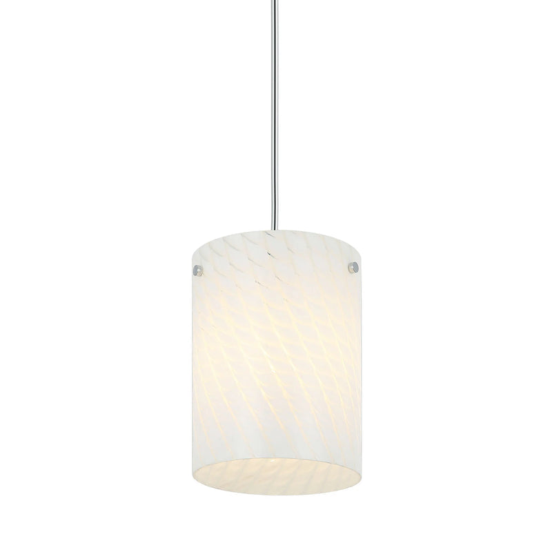 chrome pendant light