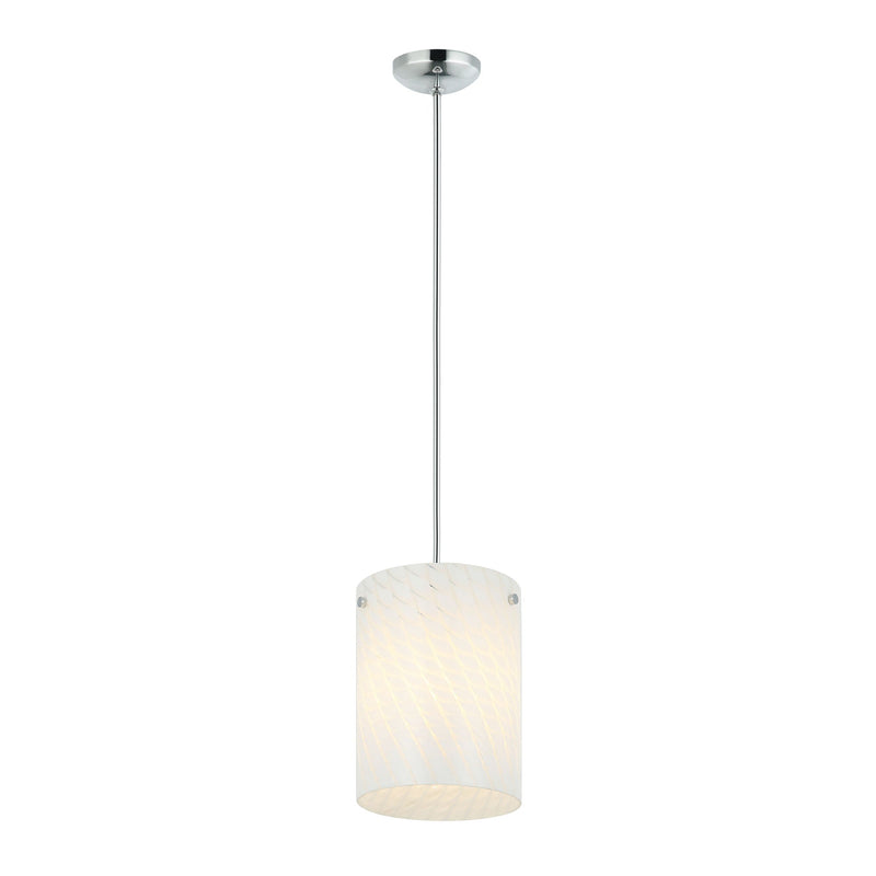 chrome pendant light
