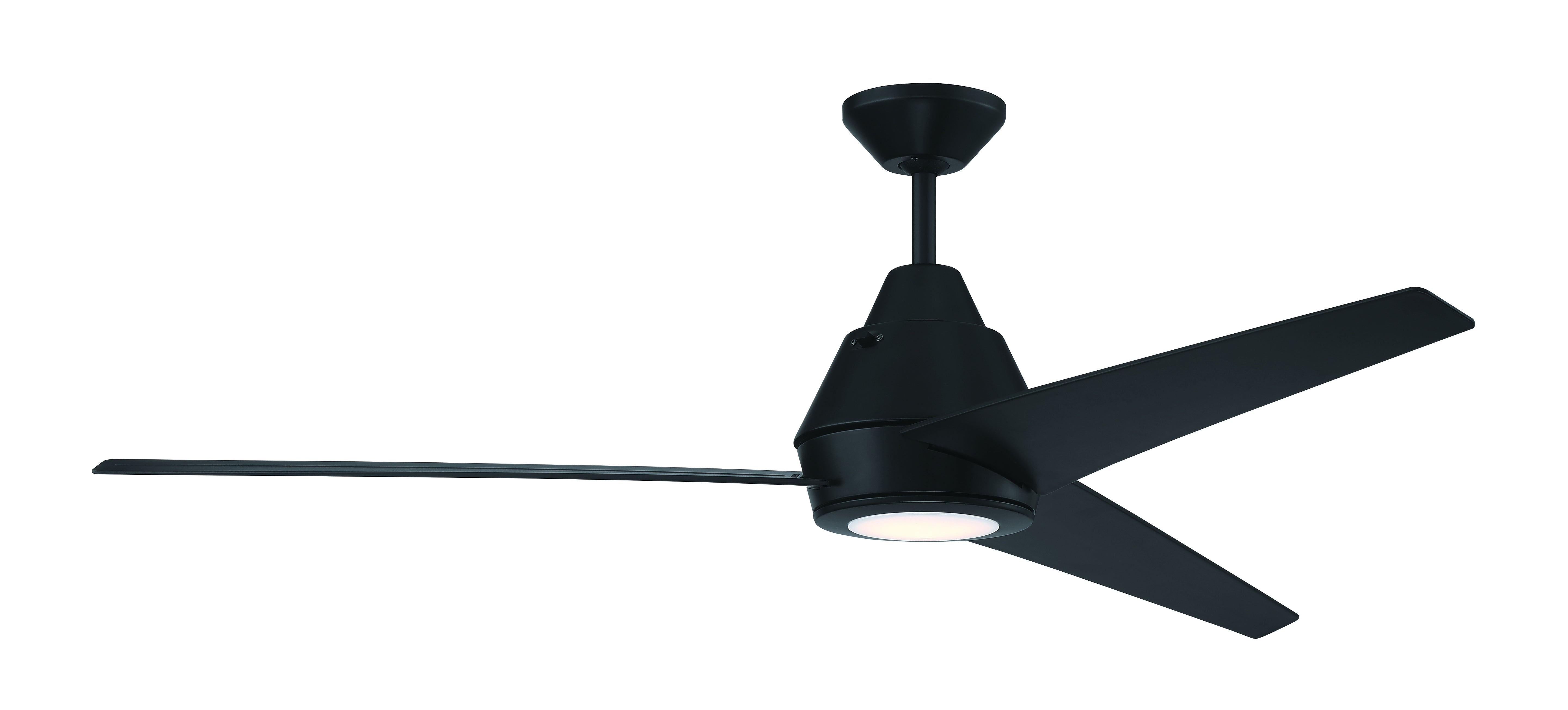 flat black ceiling fans