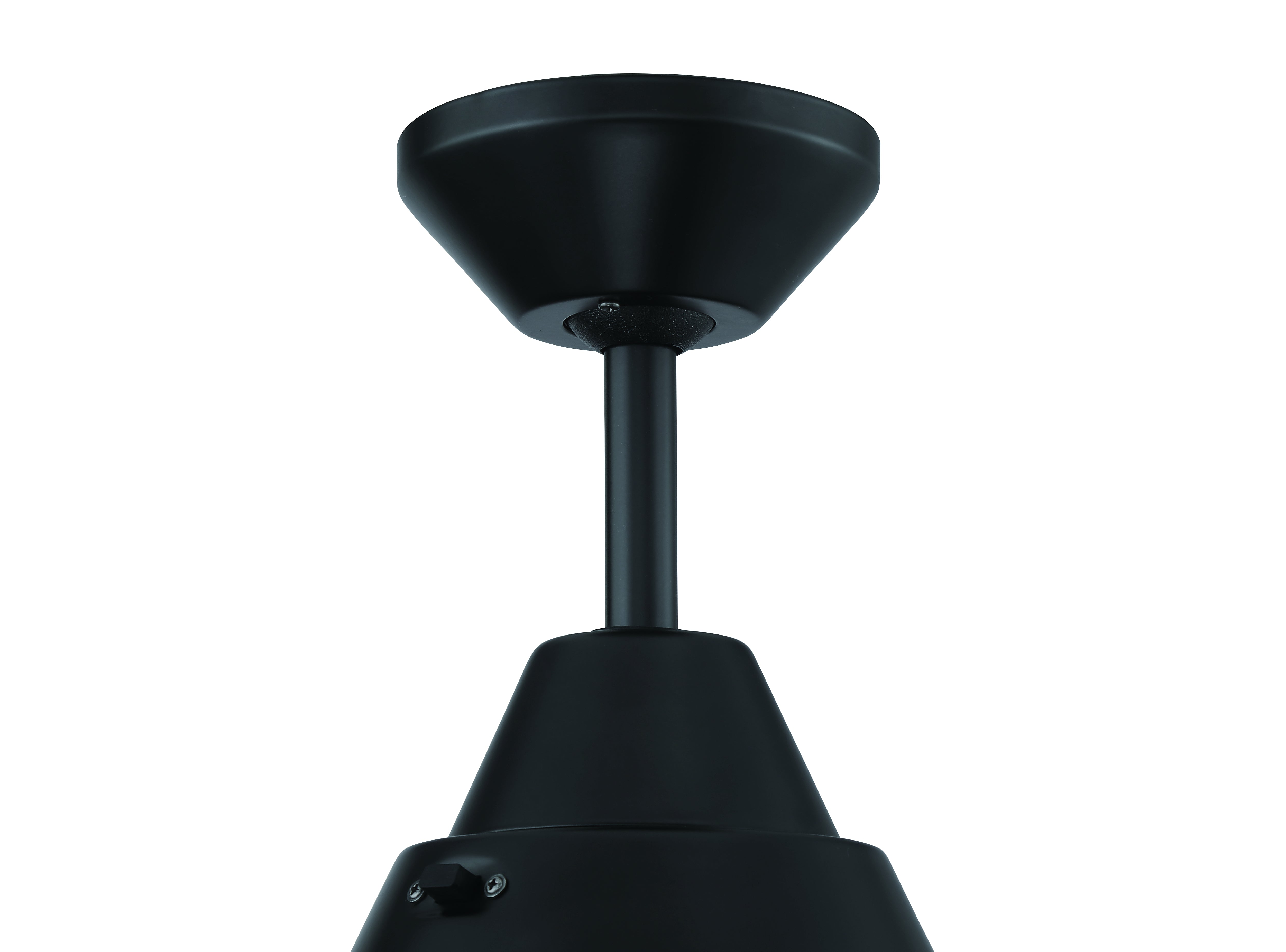 flat black ceiling fans