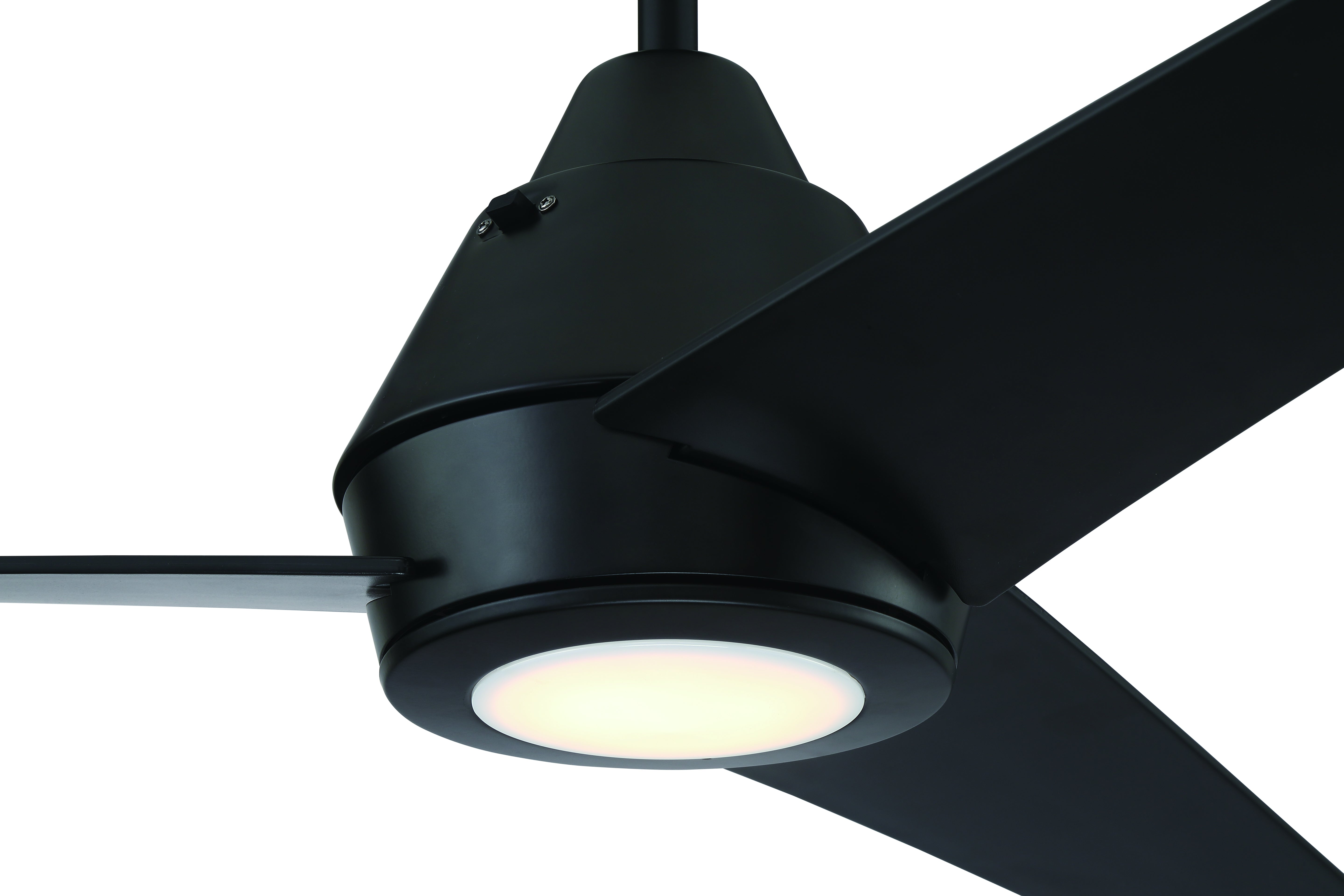 flat black ceiling fans