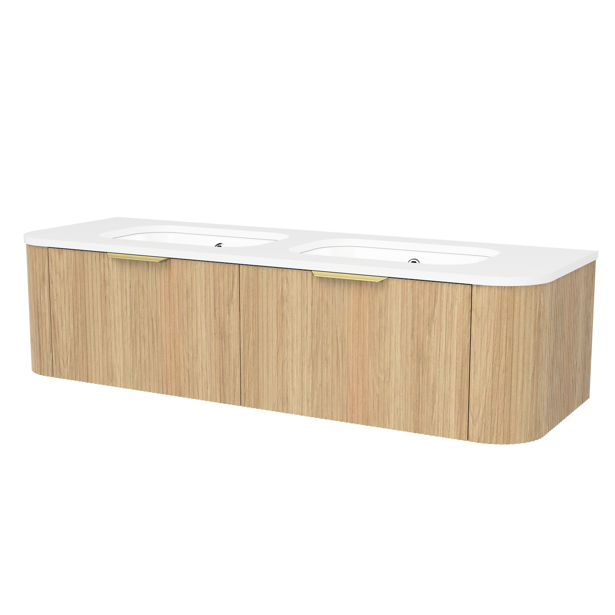Timberline 60" Adelaide Wall-Hung Vanity Set by Timberline