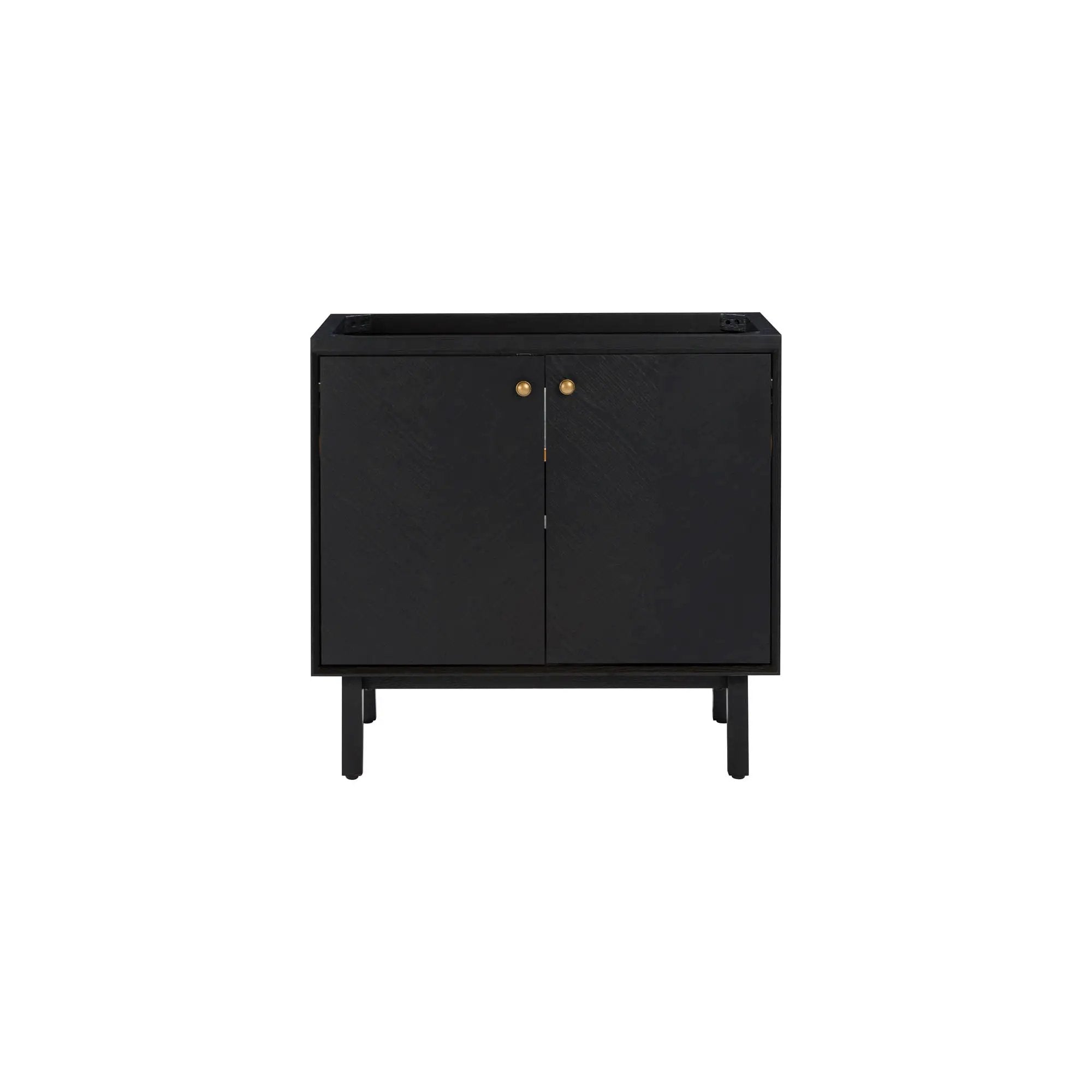 black vanity base