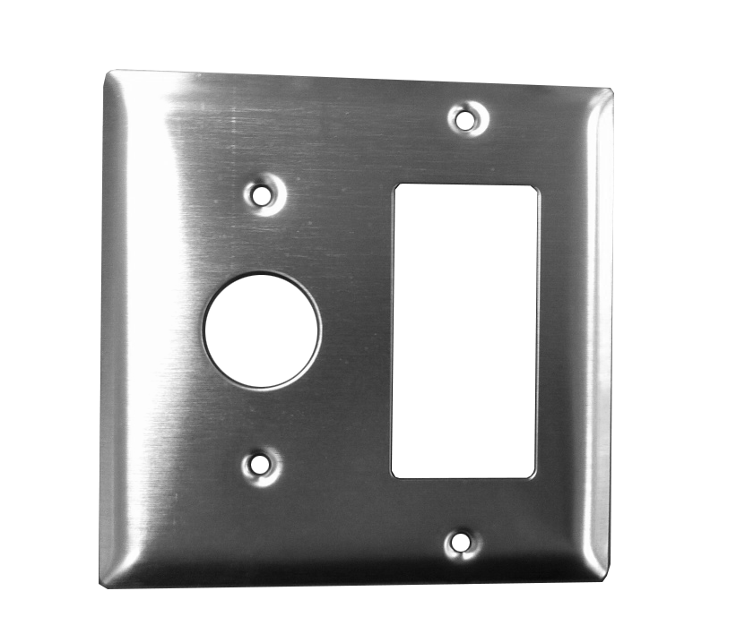 Amba Double Gang Plate by Amba