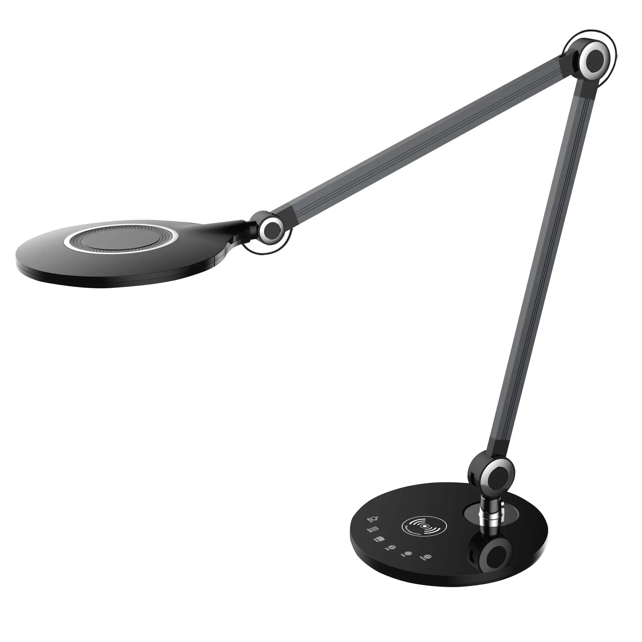 black desk lamp