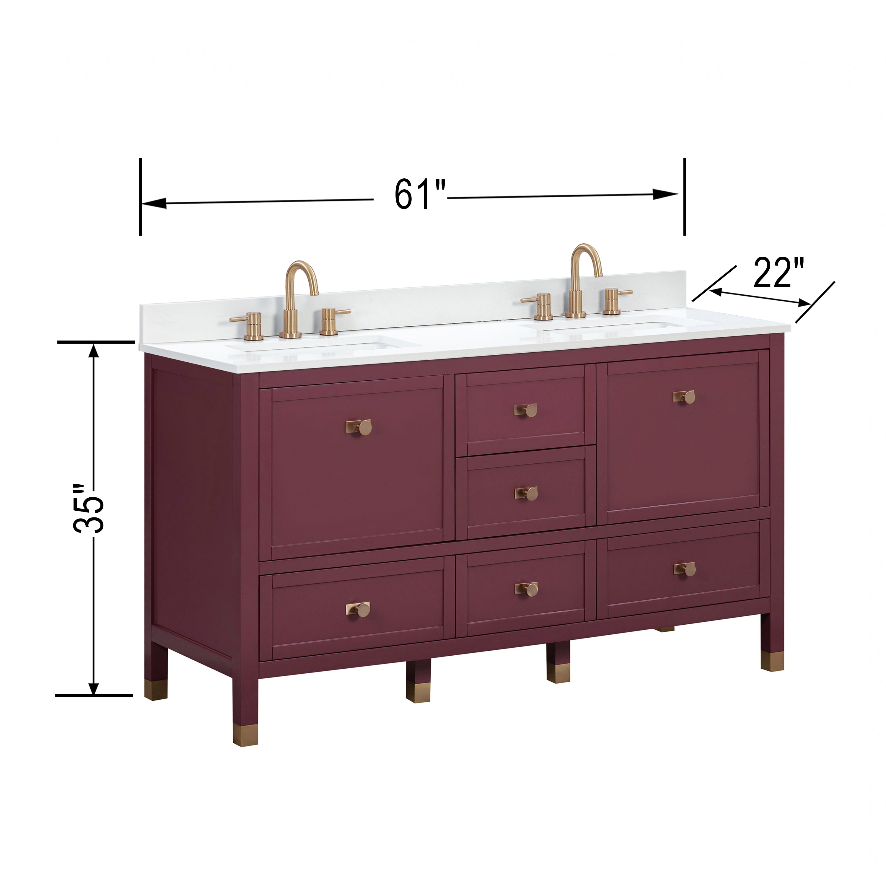 dimension image vanity base