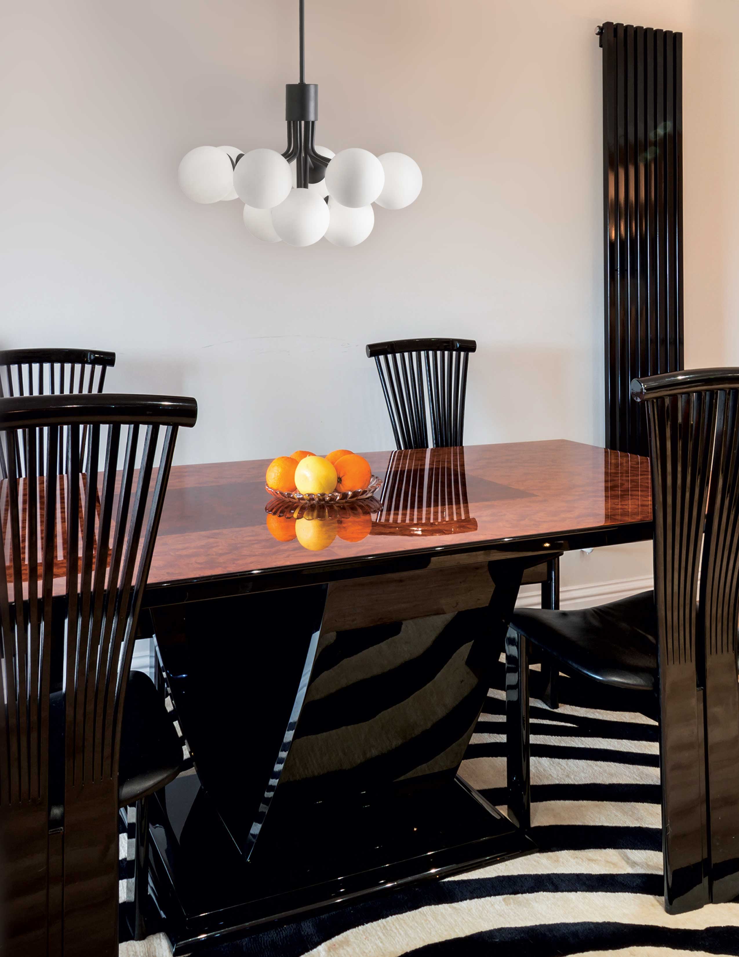 matte black pendants