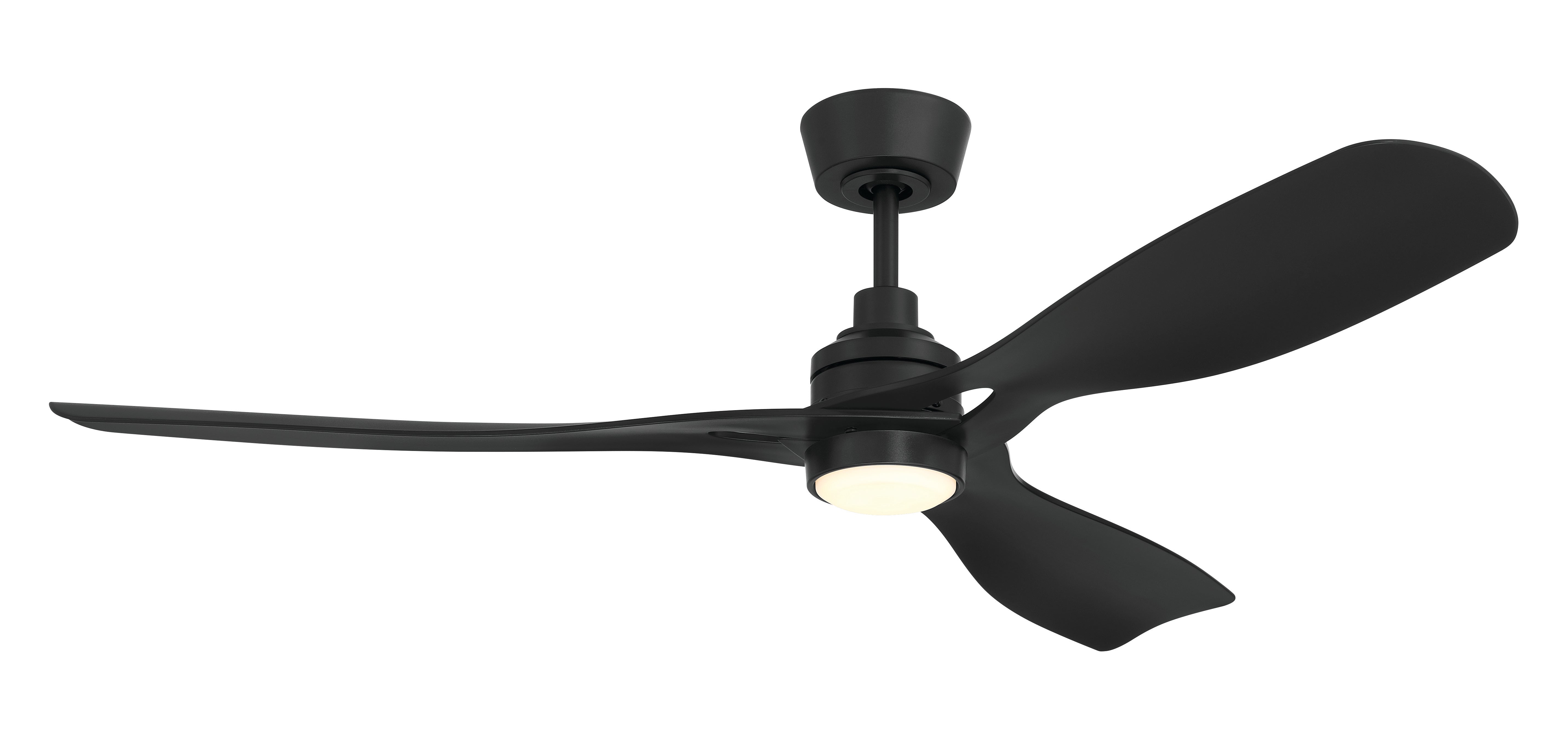 flat black ceiling fans