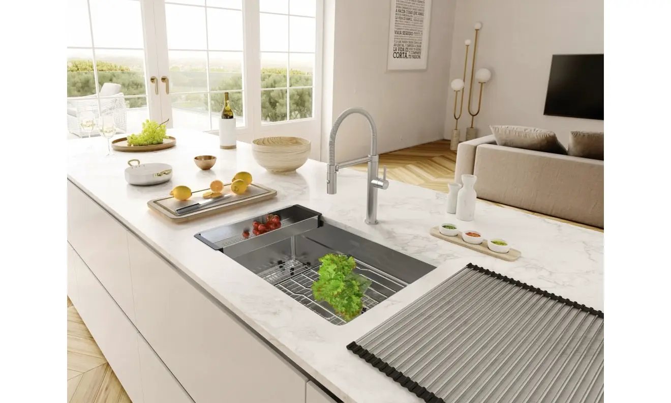 stainless steel sink